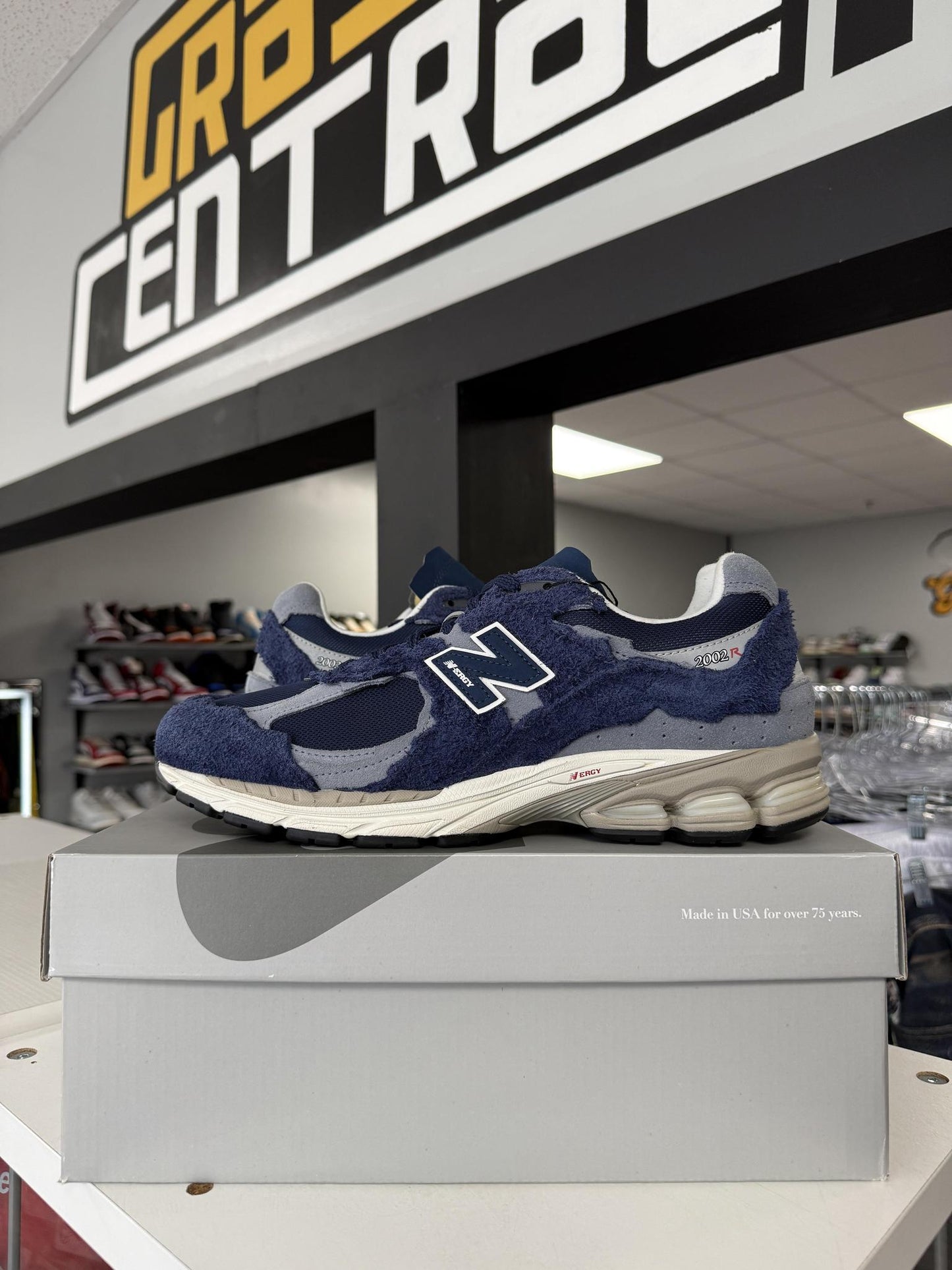 New Balance 2002R "Protection Pack Navy" Used Size 12
