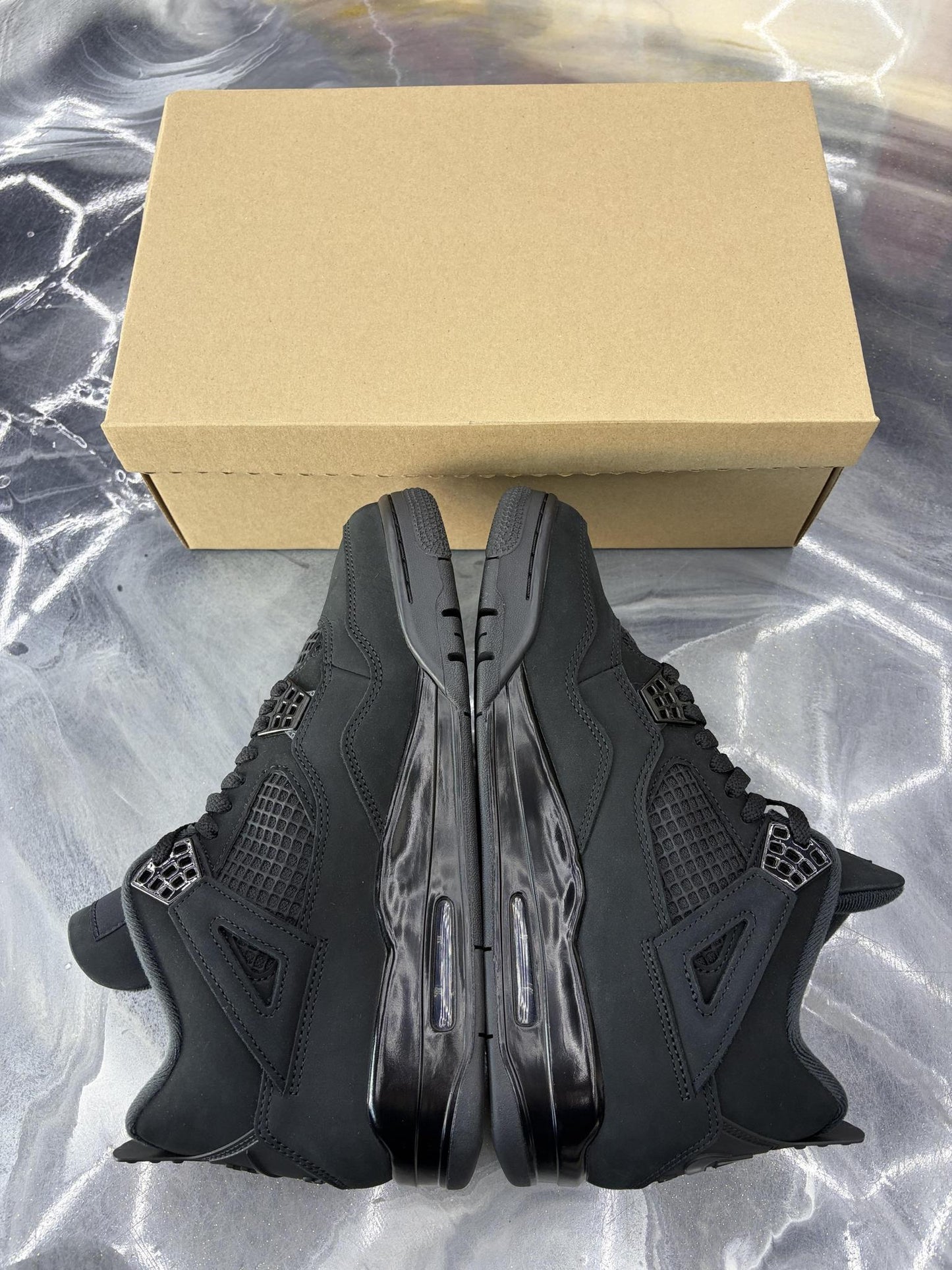 Jordan 4 "Black Cat" Used Size 10.5