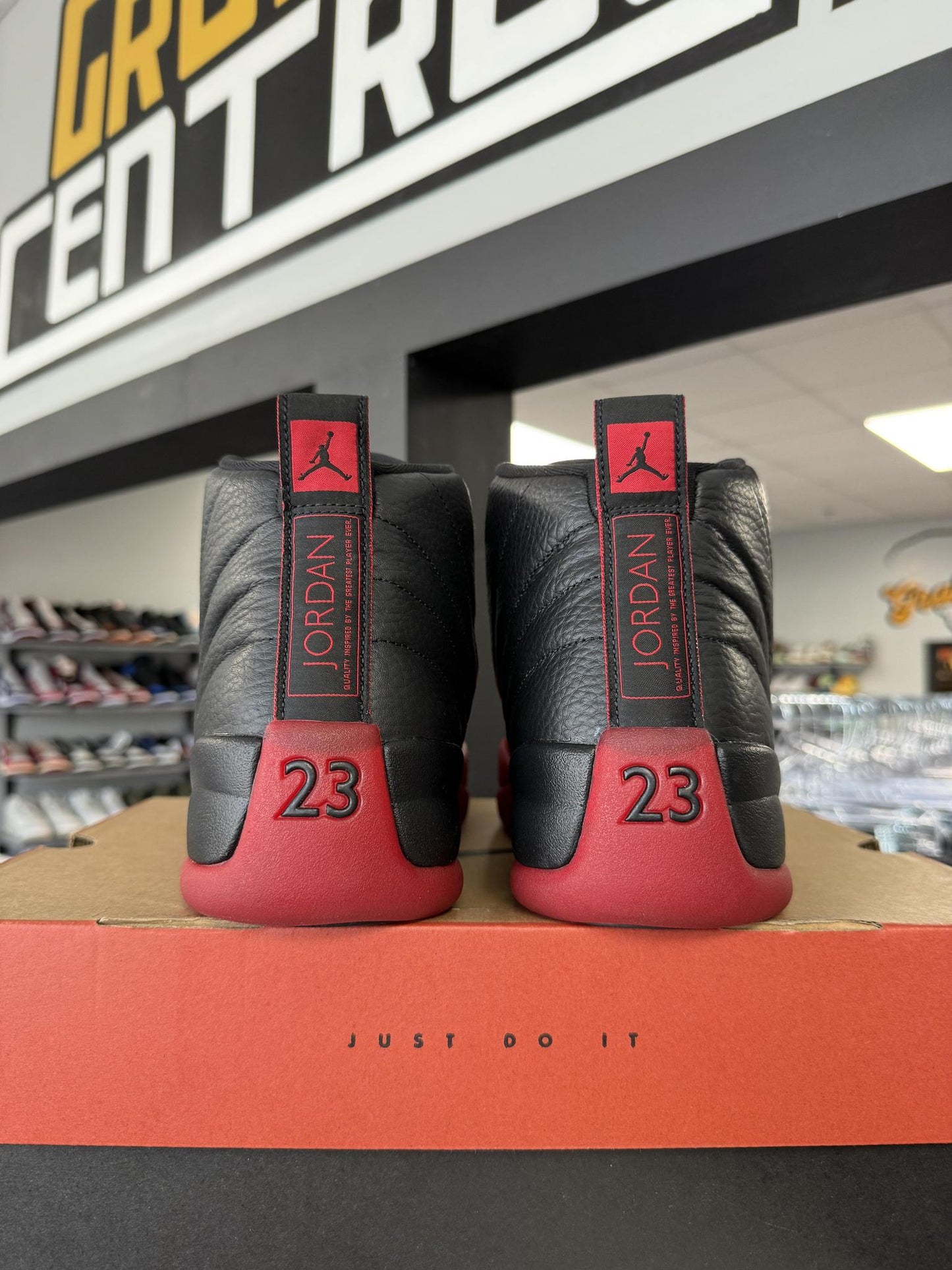 Jordan 12 Flu Game Used Size 12.5