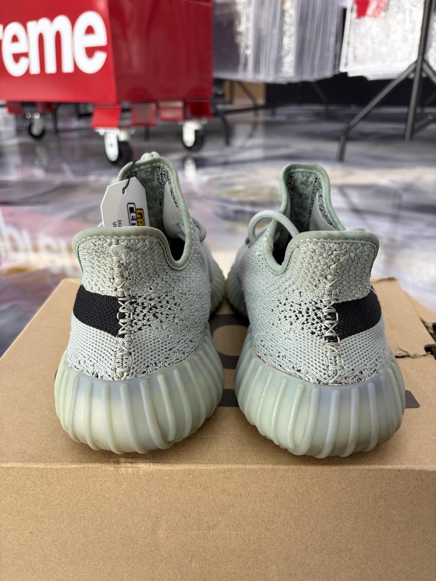 Yeezy 350 "Salt" Used Size 8