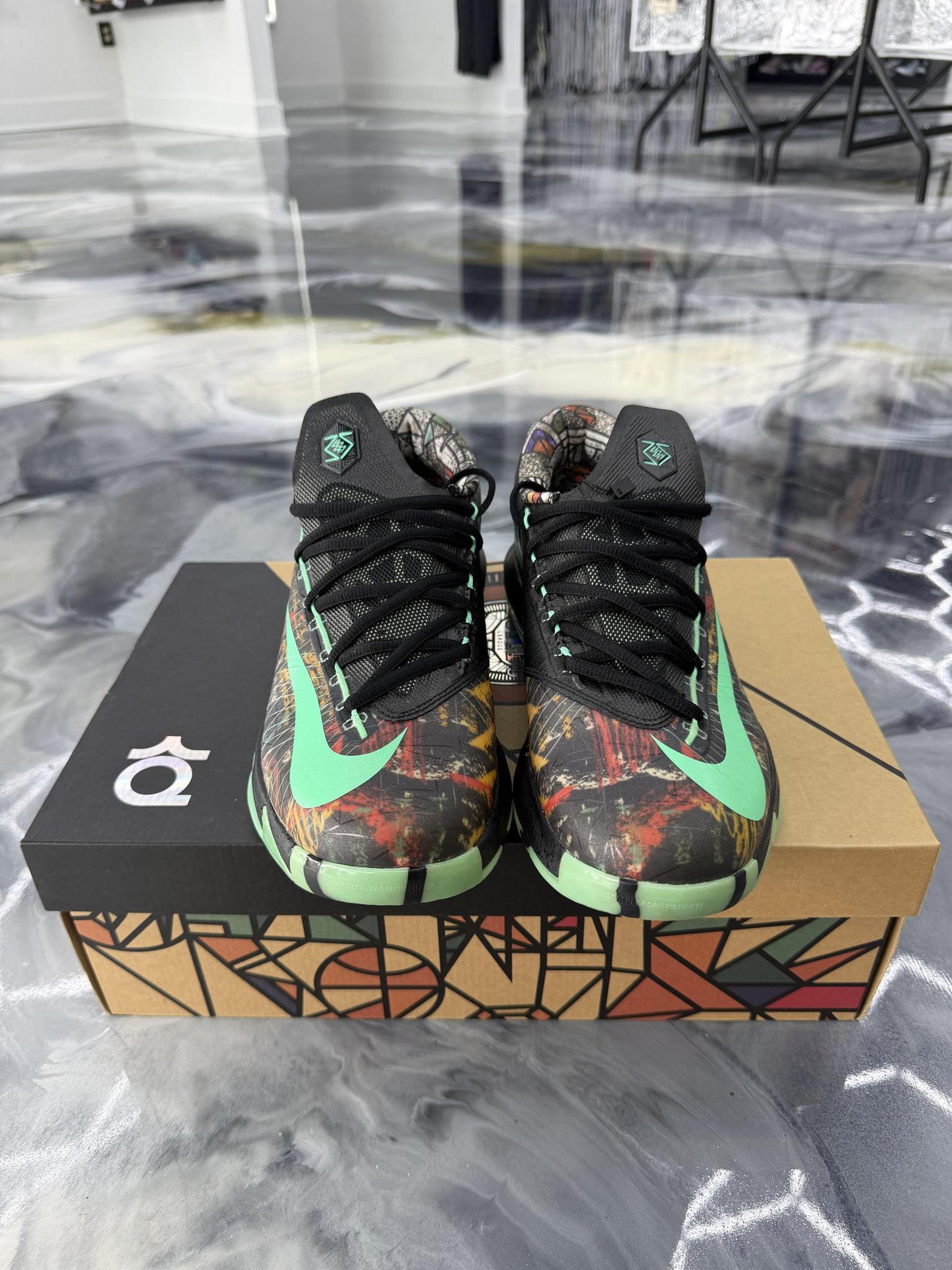 Nike KD 6 "All Star Gumbo" Used Size 10
