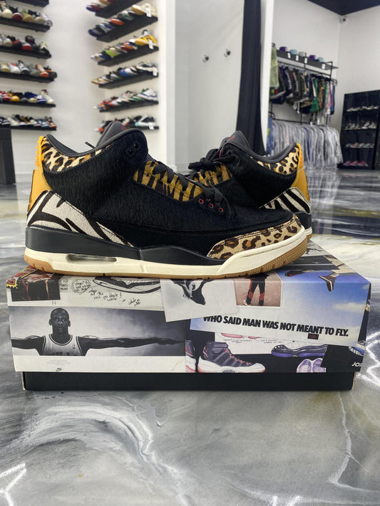 Jordan 3 "Animal Ambition" Used Size 12