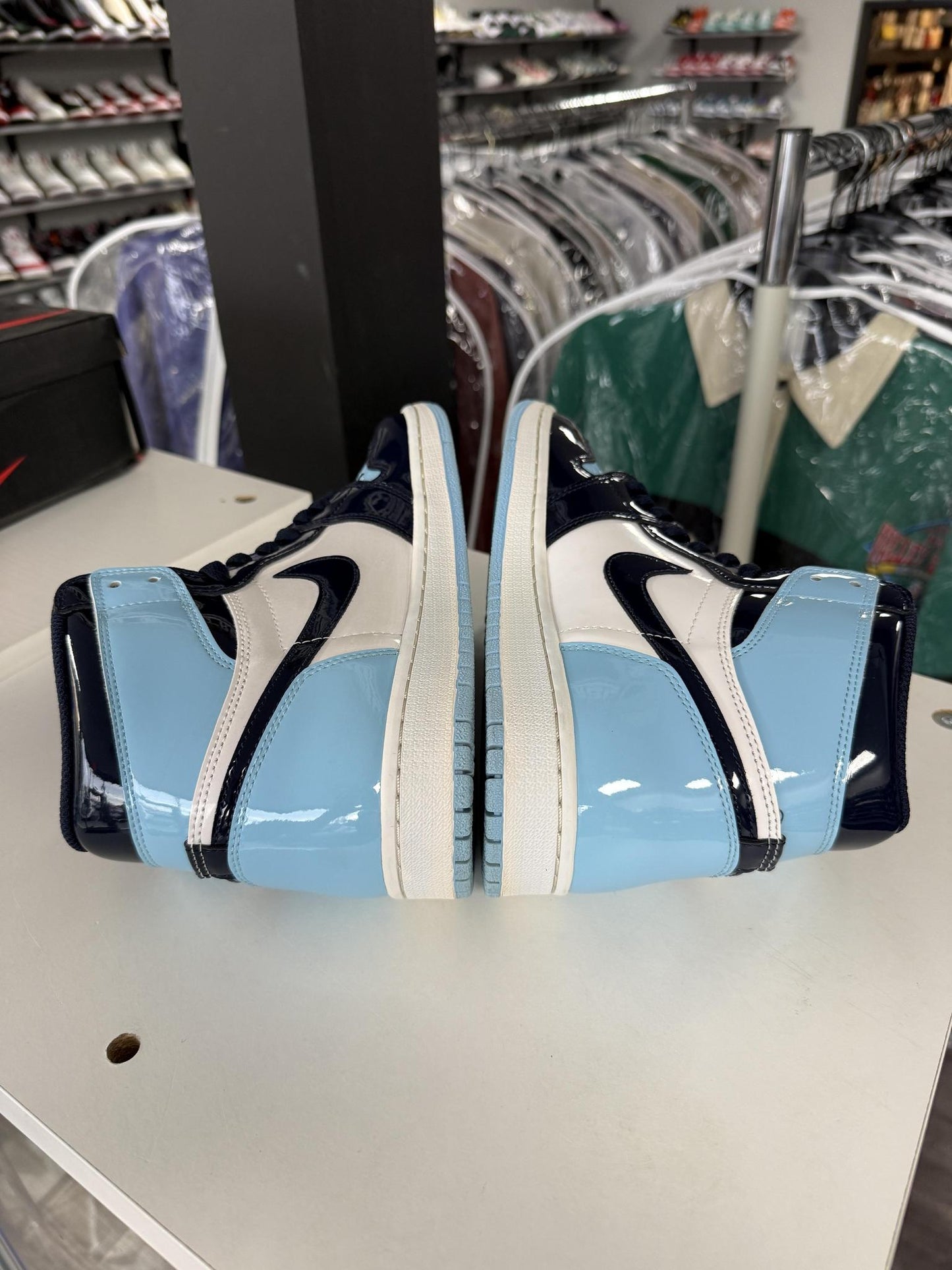 Jordan 1 "UNC Patent" Used Size 7.5