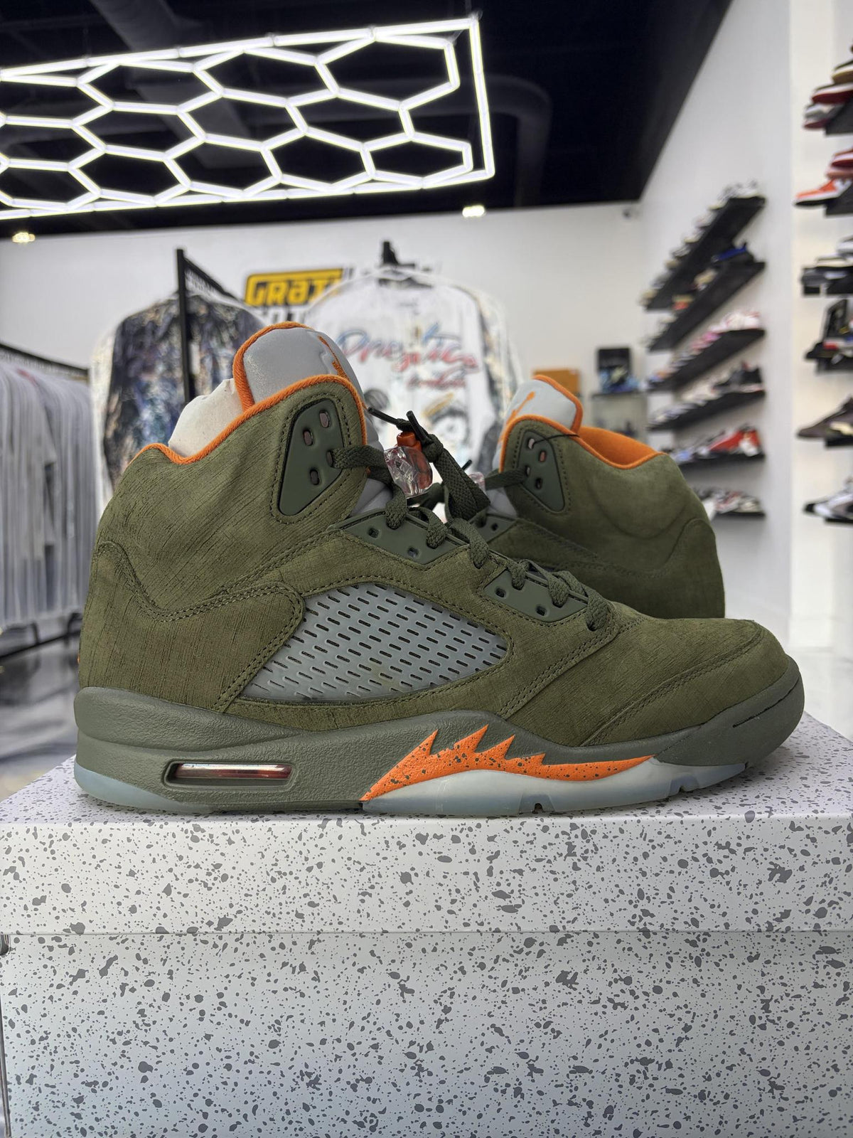 Jordan 5 "Olive" Used Size 12