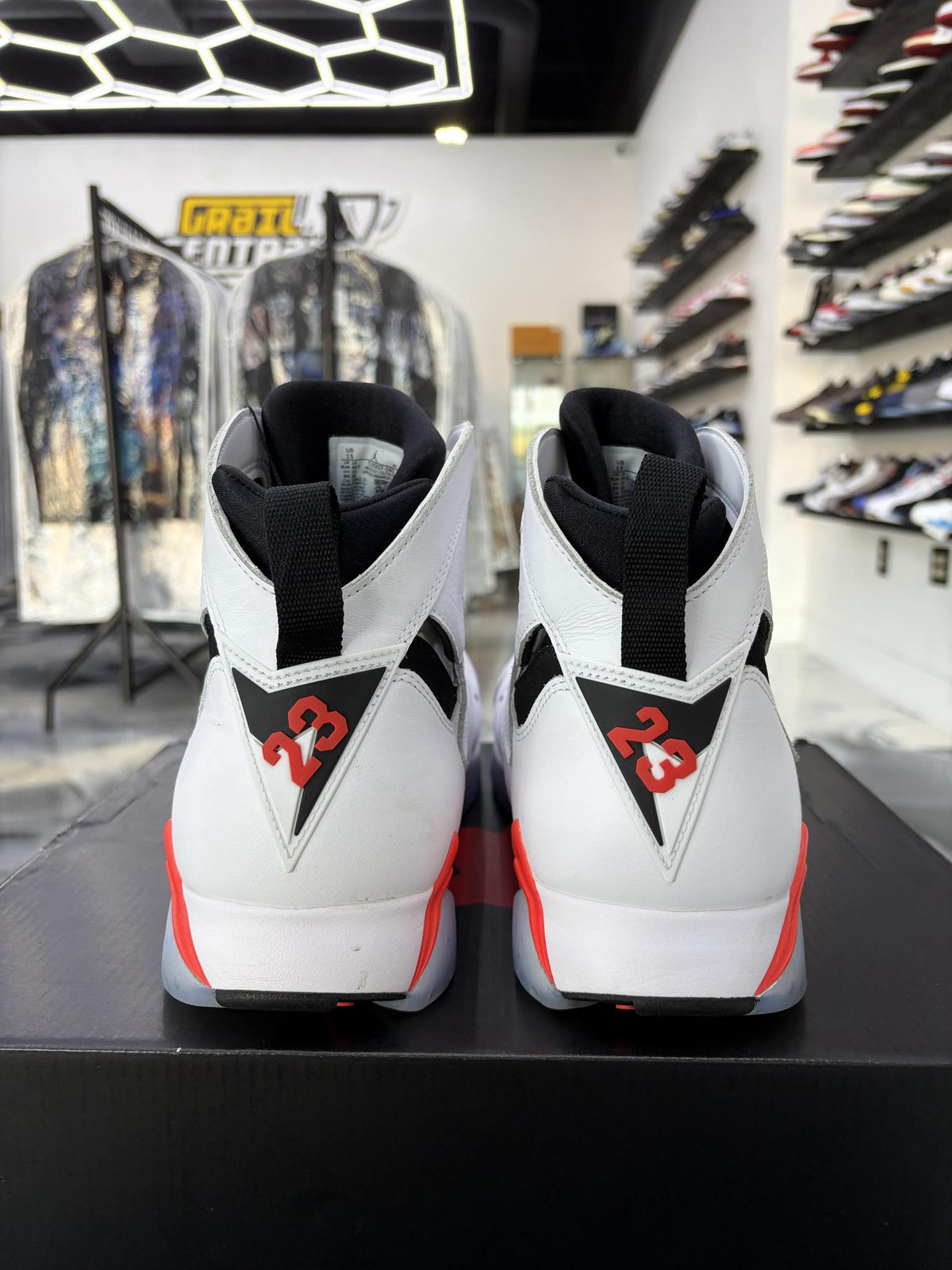 Jordan 7 "Infrared" Used Size 15