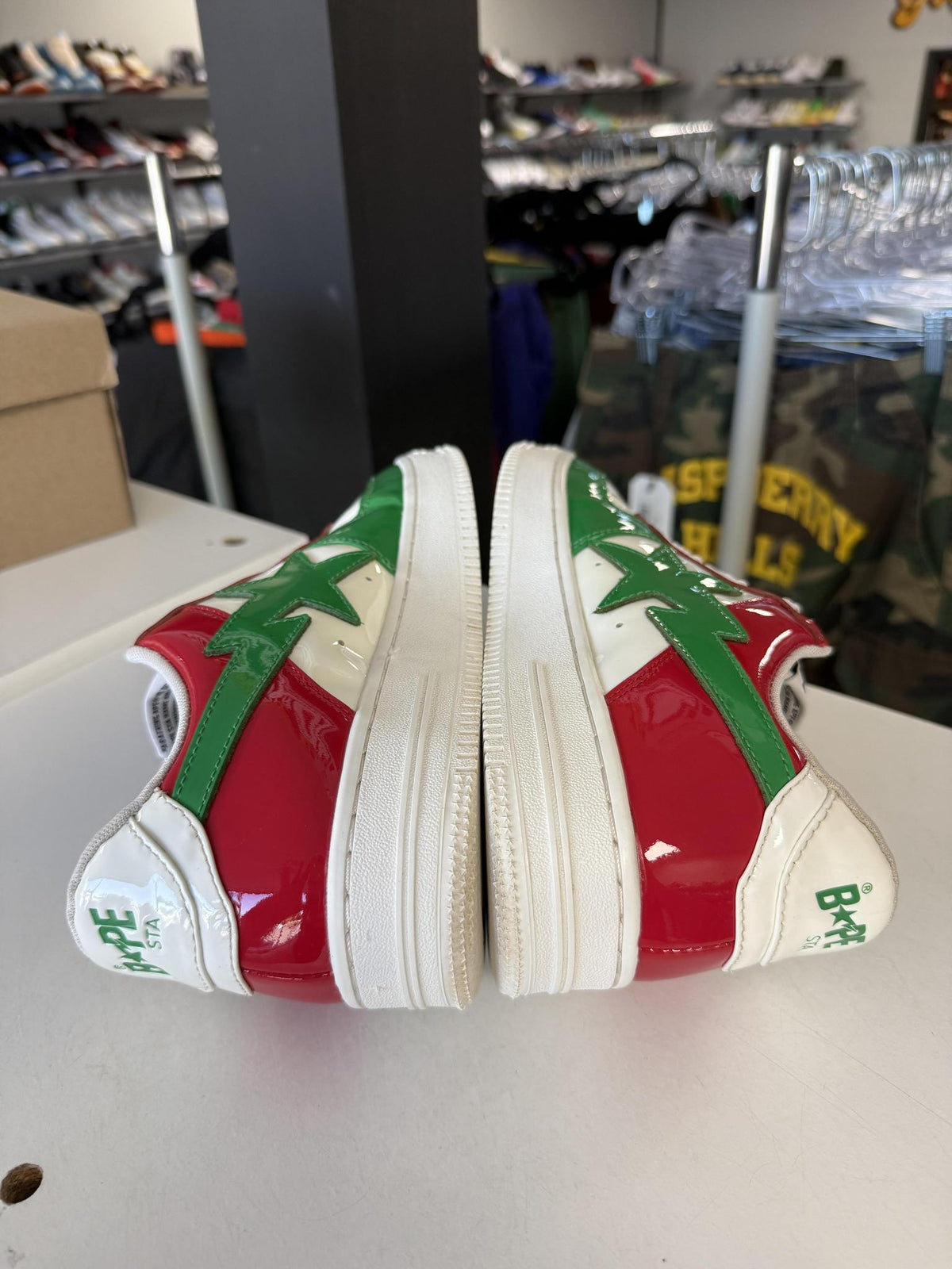 Bapesta "Italy" Used Size 8