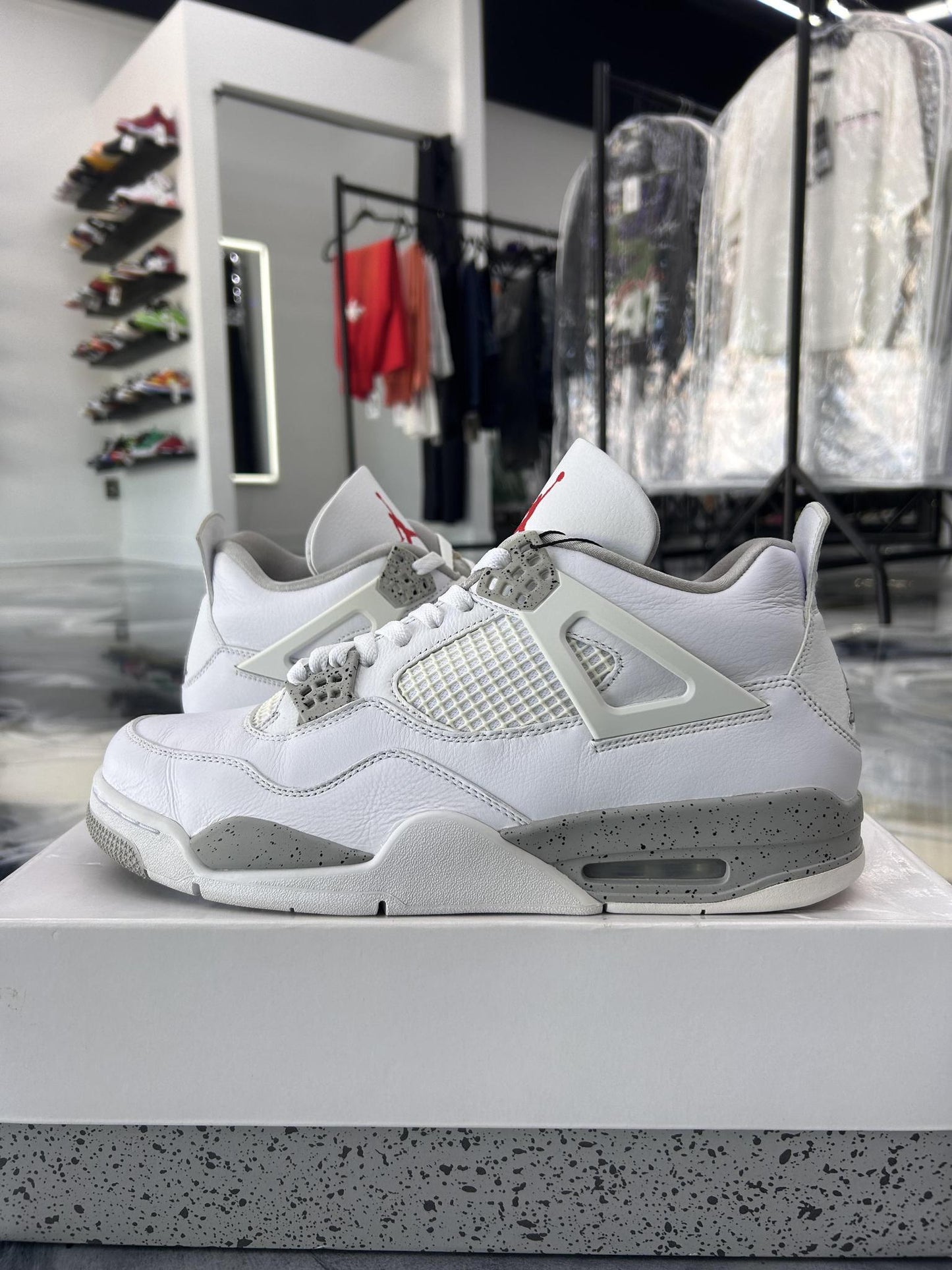 Jordan 4 "White Oreo" Used Size 13