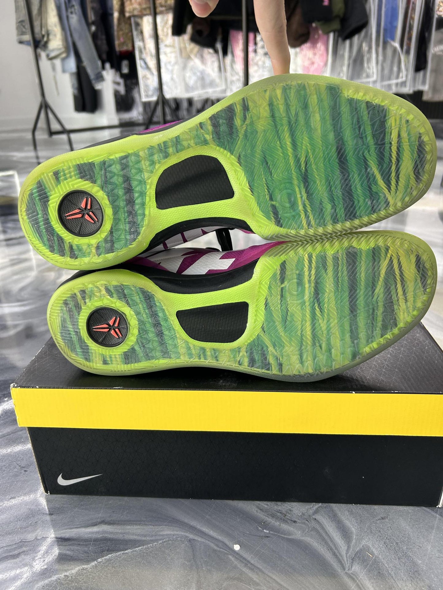 Nike Kobe 8 "Mambacurial" Used Size 14