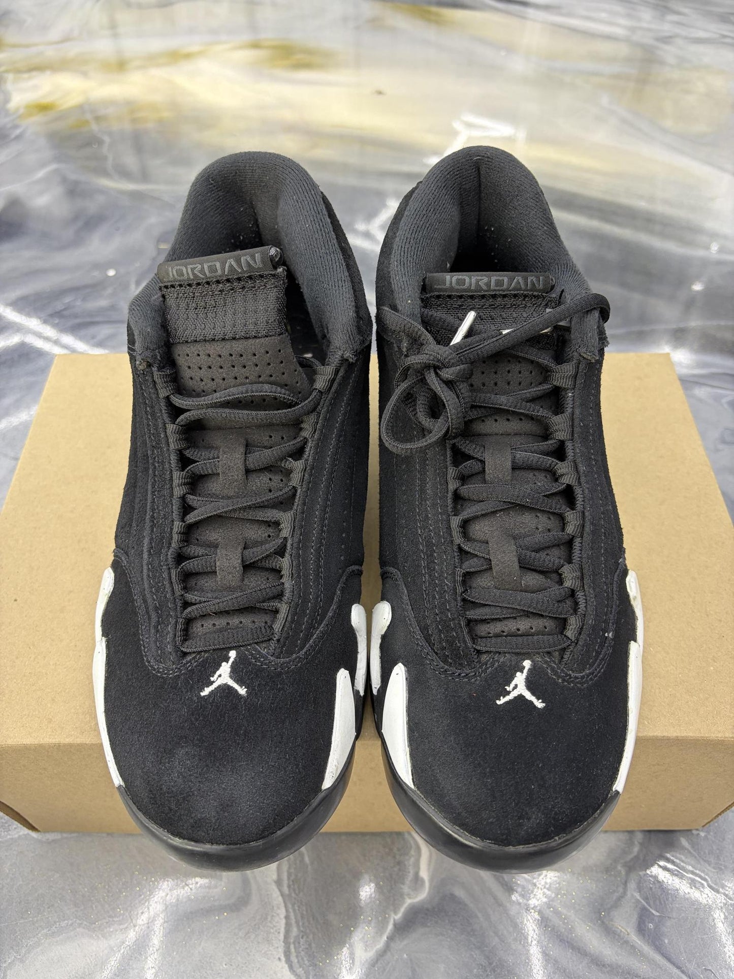 Jordan 14 "Black White" Used Size 7.5