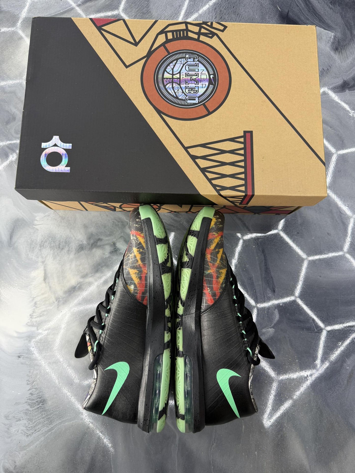 Nike KD 6 "All Star Gumbo" Used Size 10