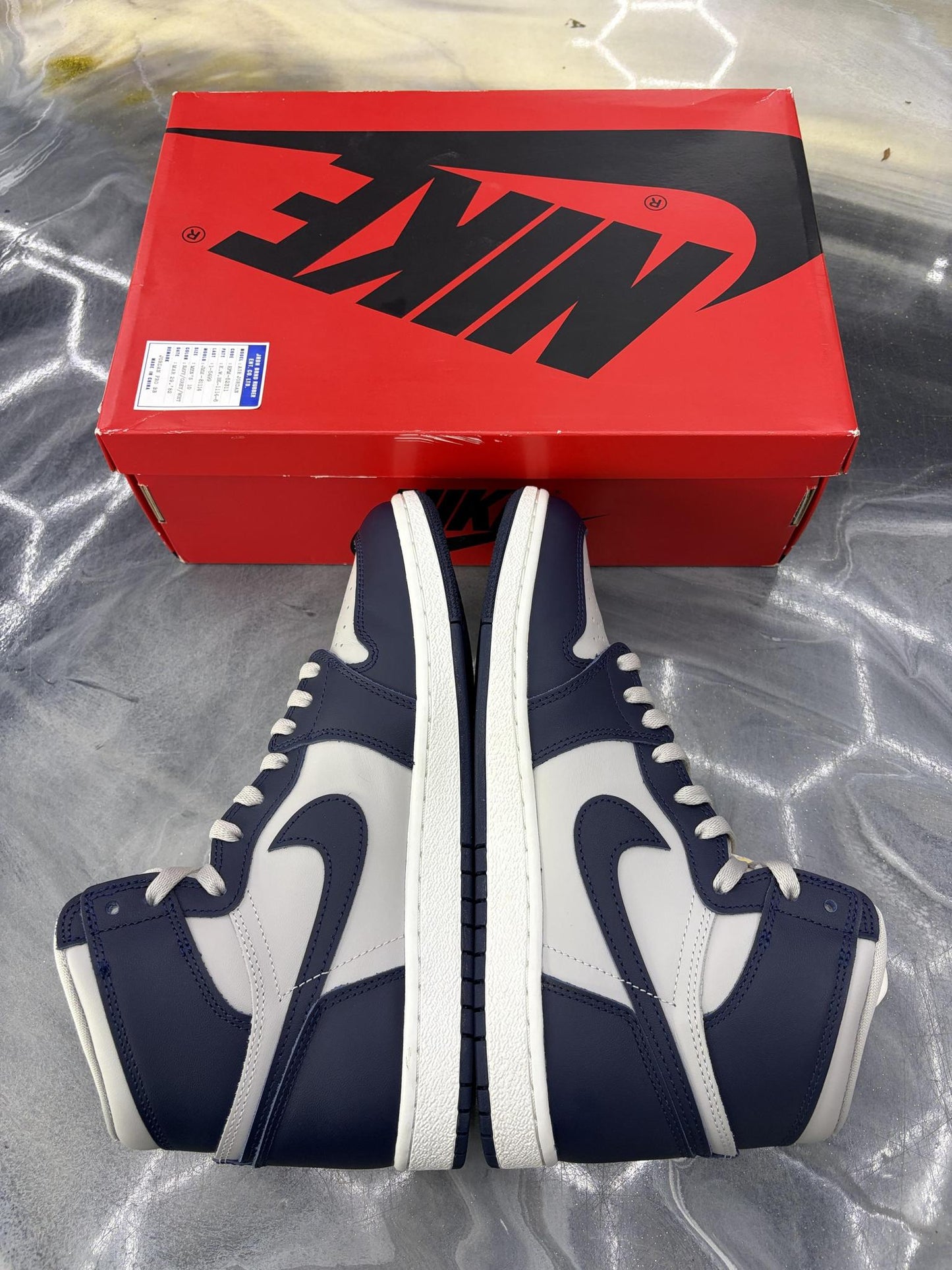 Jordan 1 High "Georgetown 85'" Used Size 10