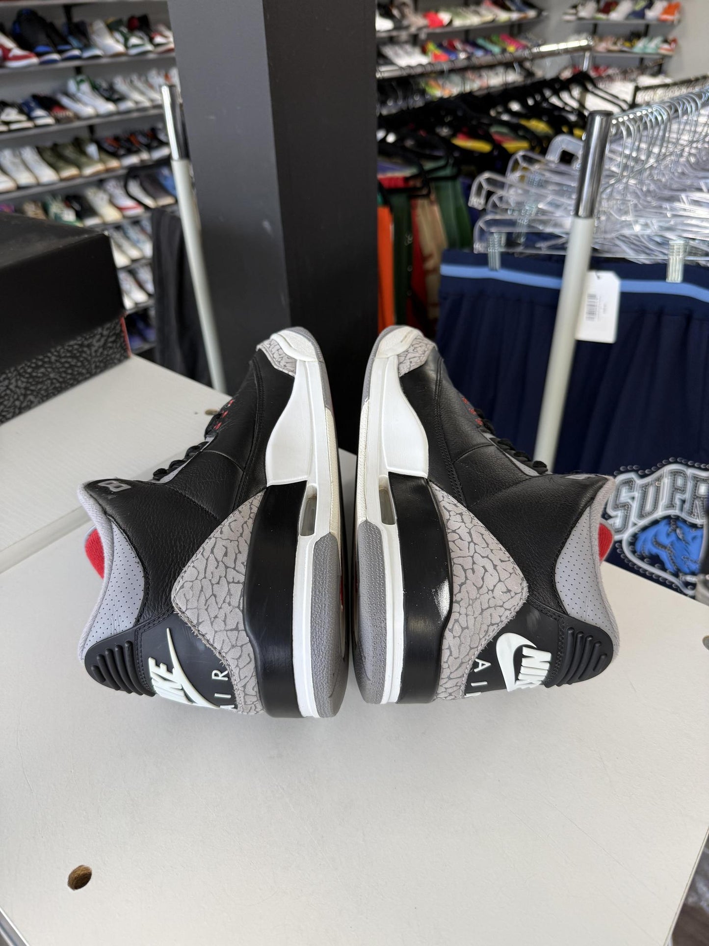Jordan 3 "Black Cement" Used Size 11