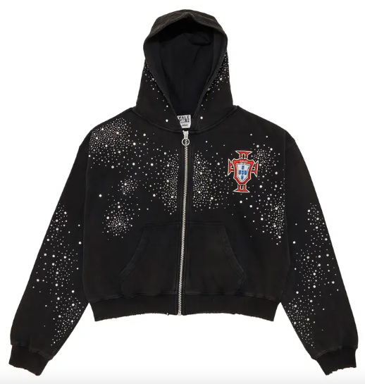 Vale Pluto Clustered Zip Up "Black"