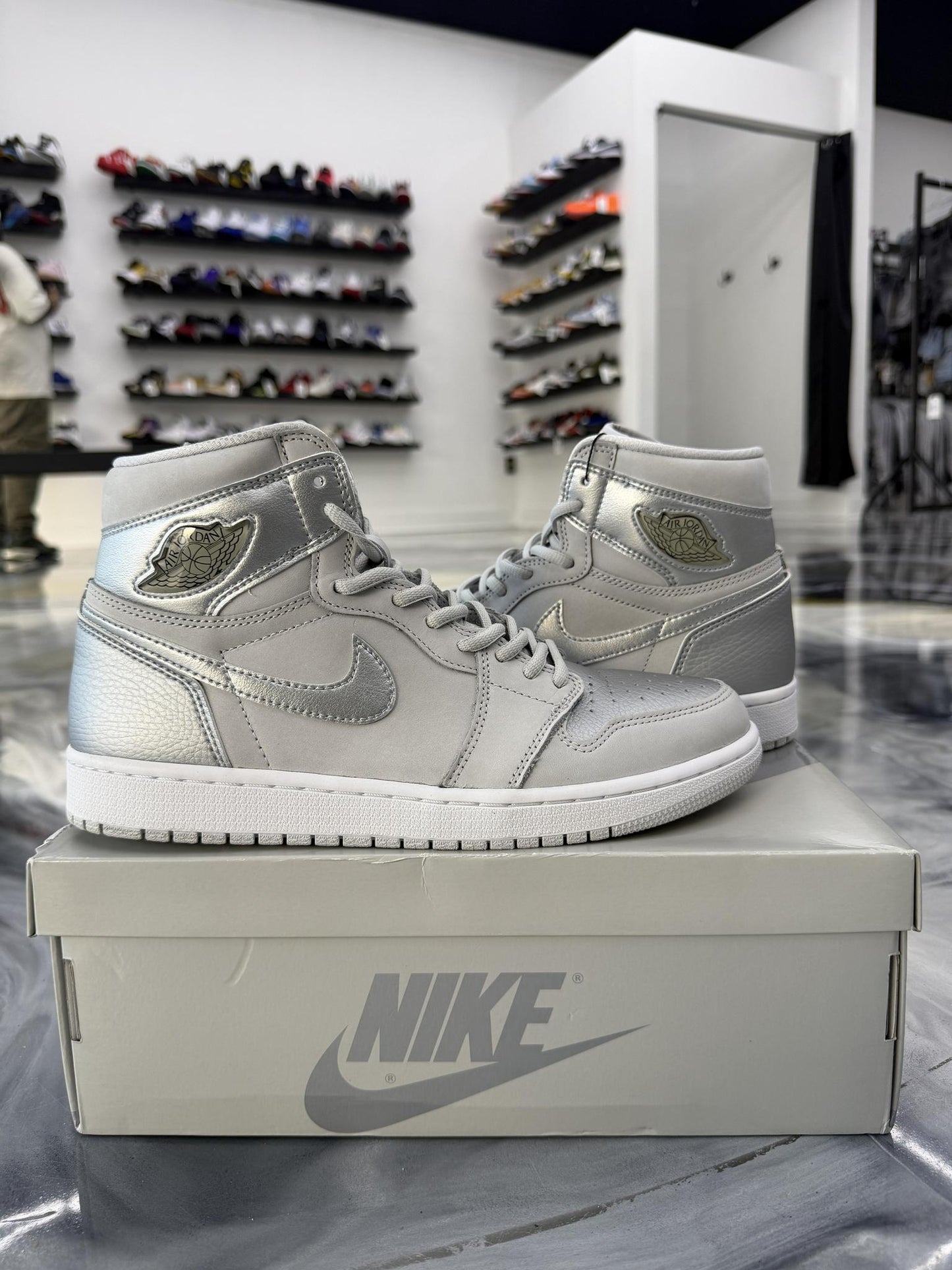 Jordan 1 "COJP Silver" Size 9.5