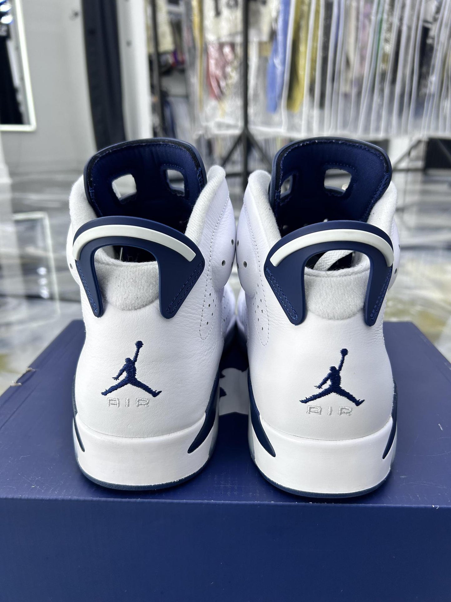 Jordan 6 Midnight Navy Used Size 12