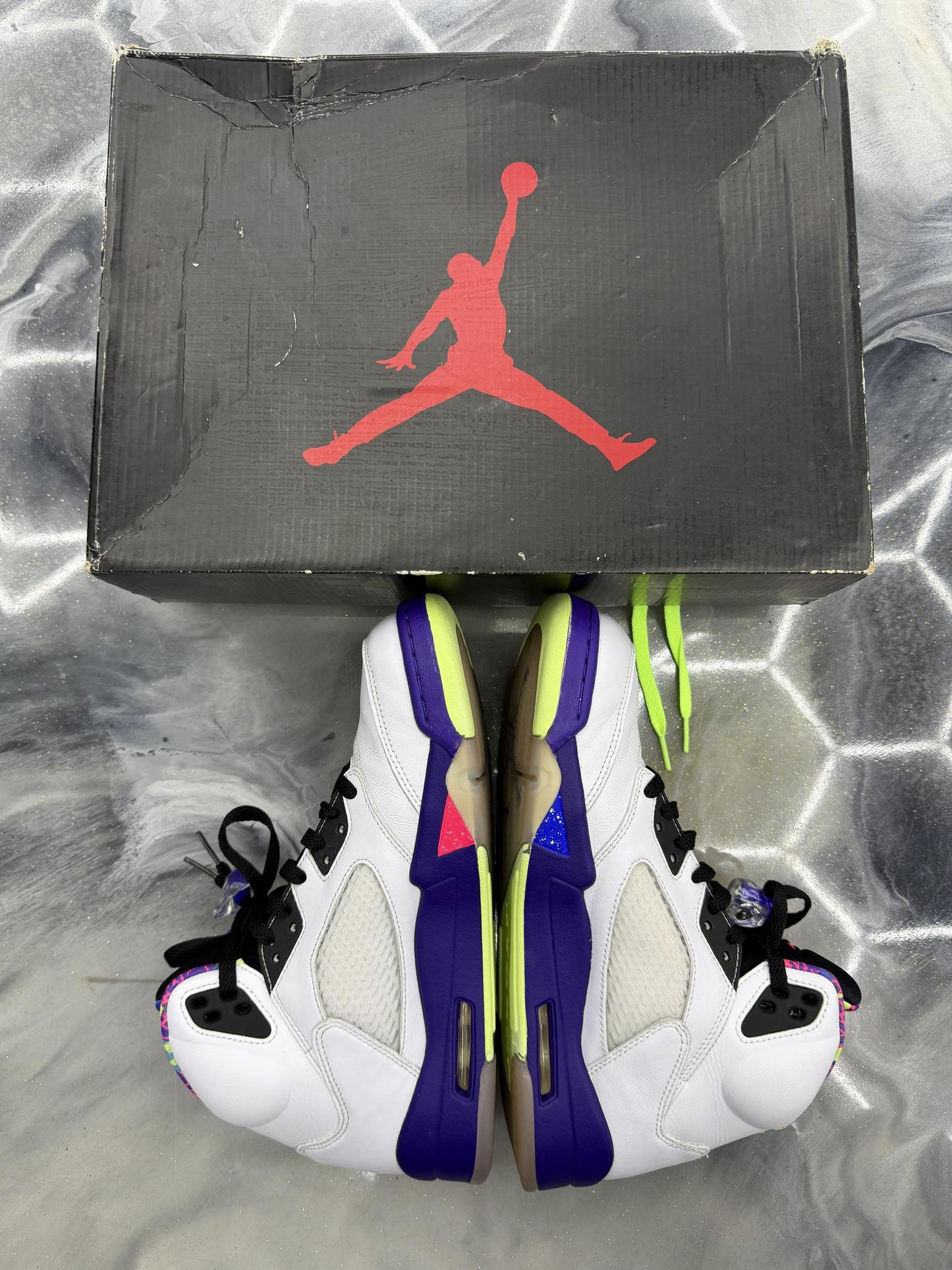 Jordan 5 Bel Air Used Size 9.5