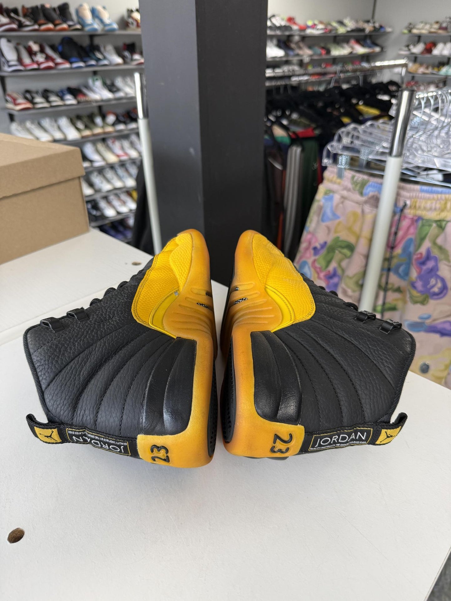 Jordan 12 "University Gold" Used Size 7Y/8.5W