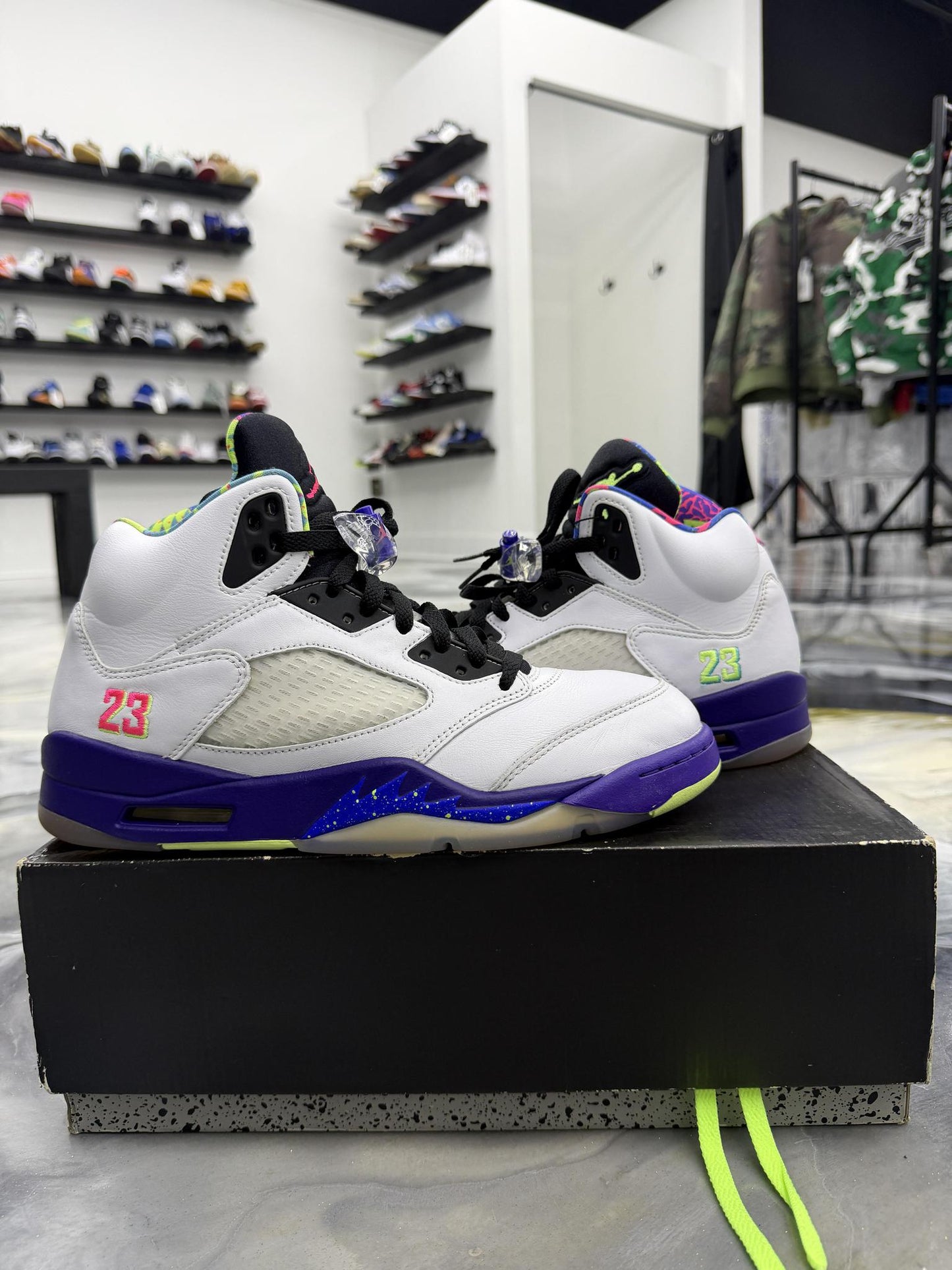 Jordan 5 Bel Air Used Size 9.5