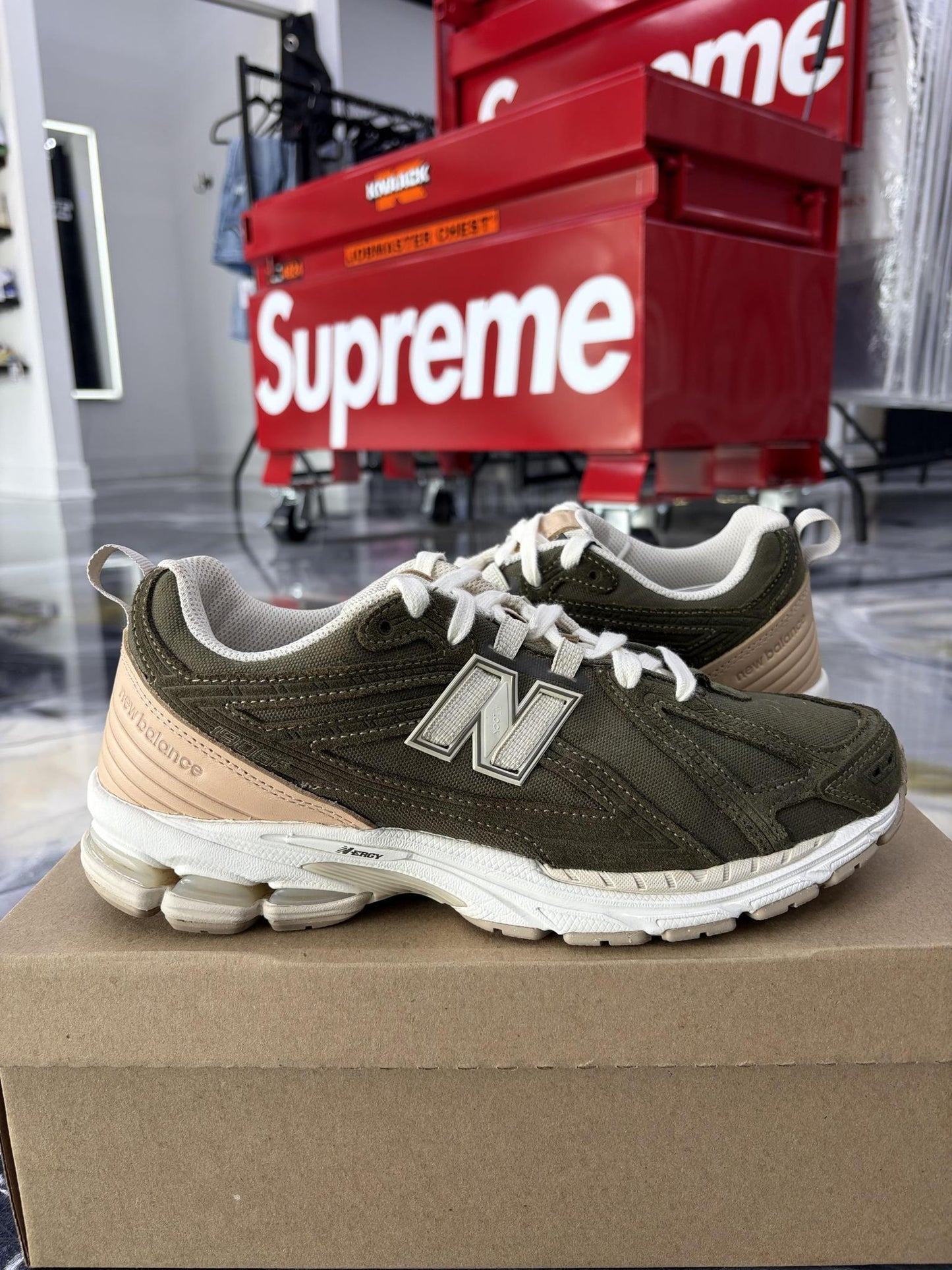 New Balance 1906F "Dark Moss" Used Size 10