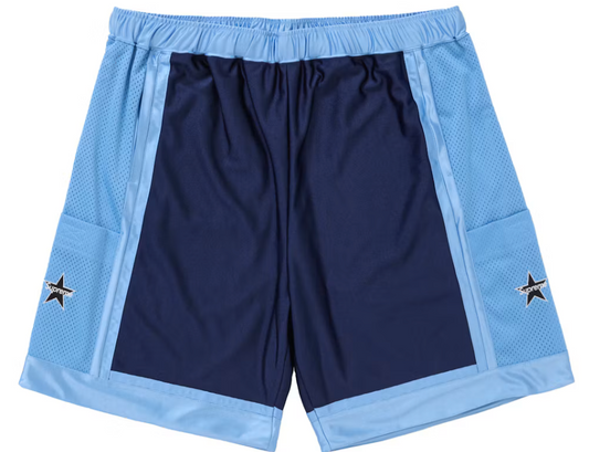 Supreme Side Pocket Basketball Shorts Blue