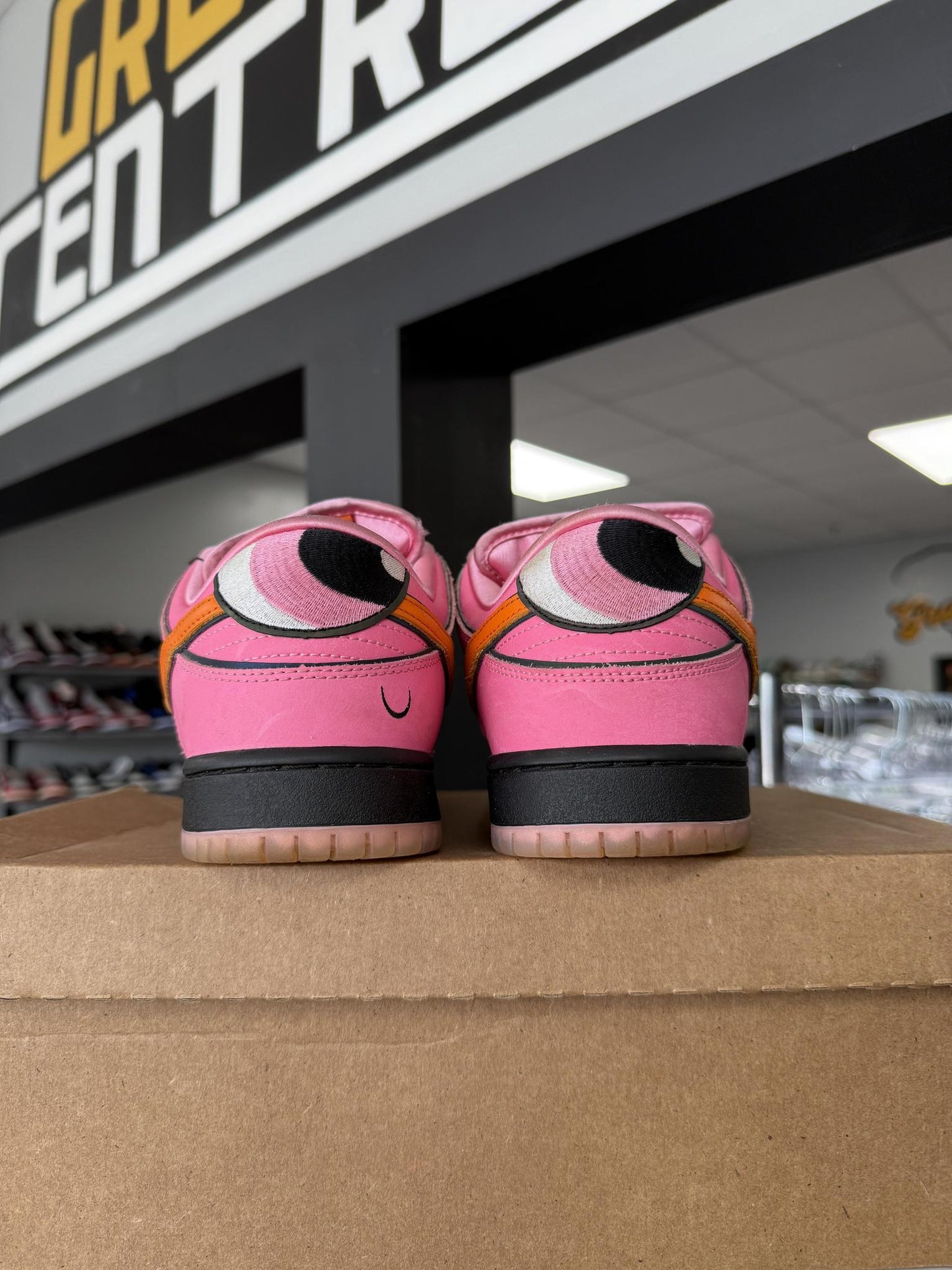 Nike Dunk Low SB x Powerpuff Girls "Blossom" Used Size 10