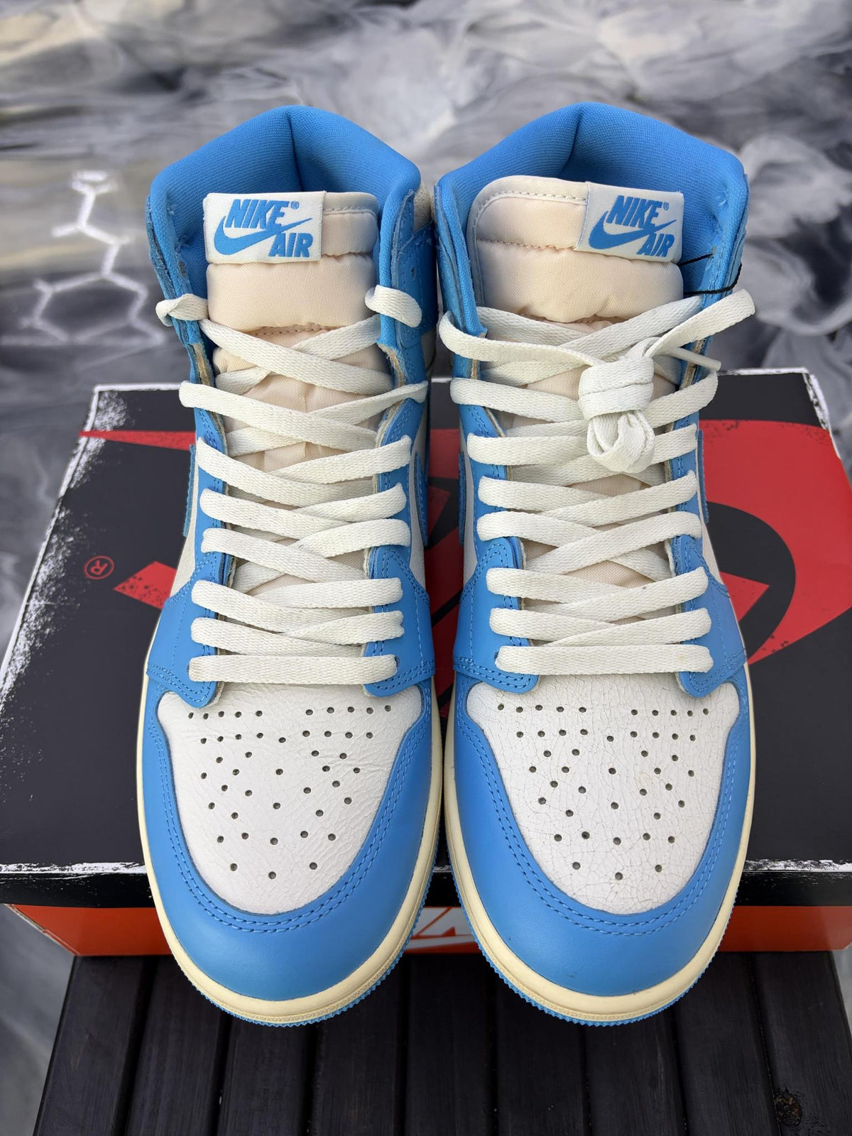 Jordan 1 High "UNC Reimagined" Used Size 9