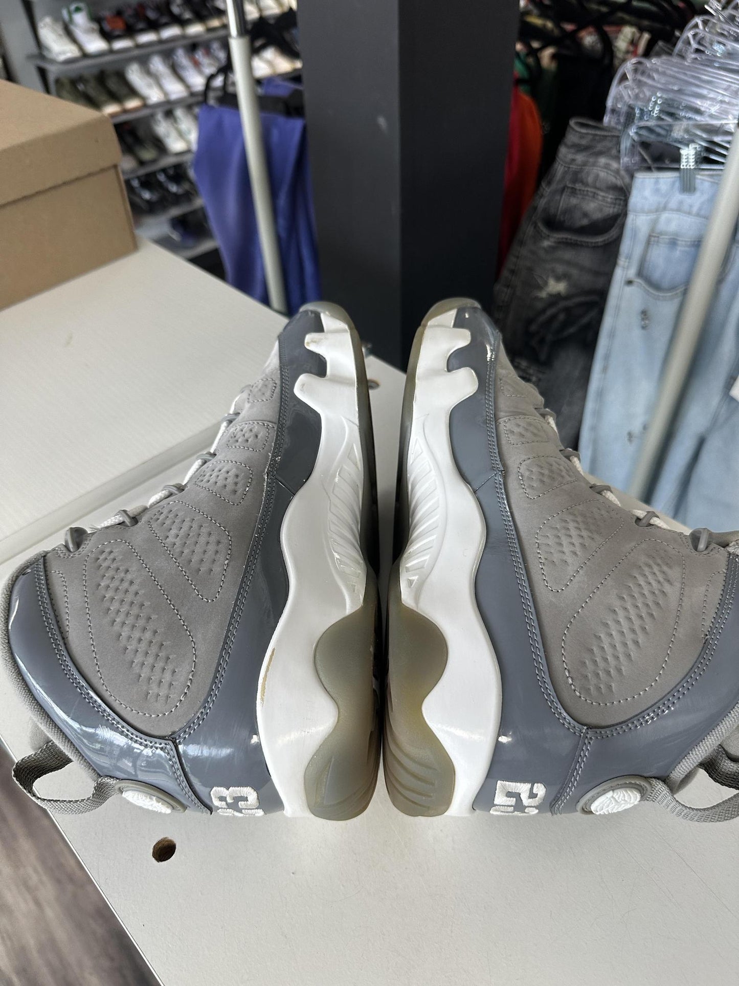 Jordan 9 "Cool Grey" Size 10