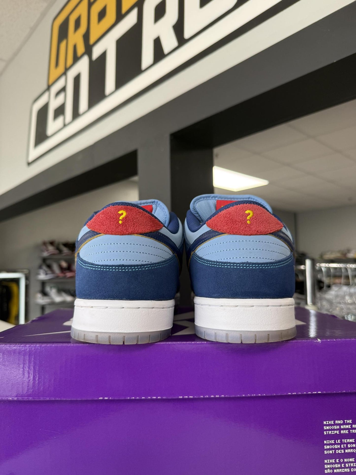 Nike SB Dunk Low "Why So Sad" Used Size 14
