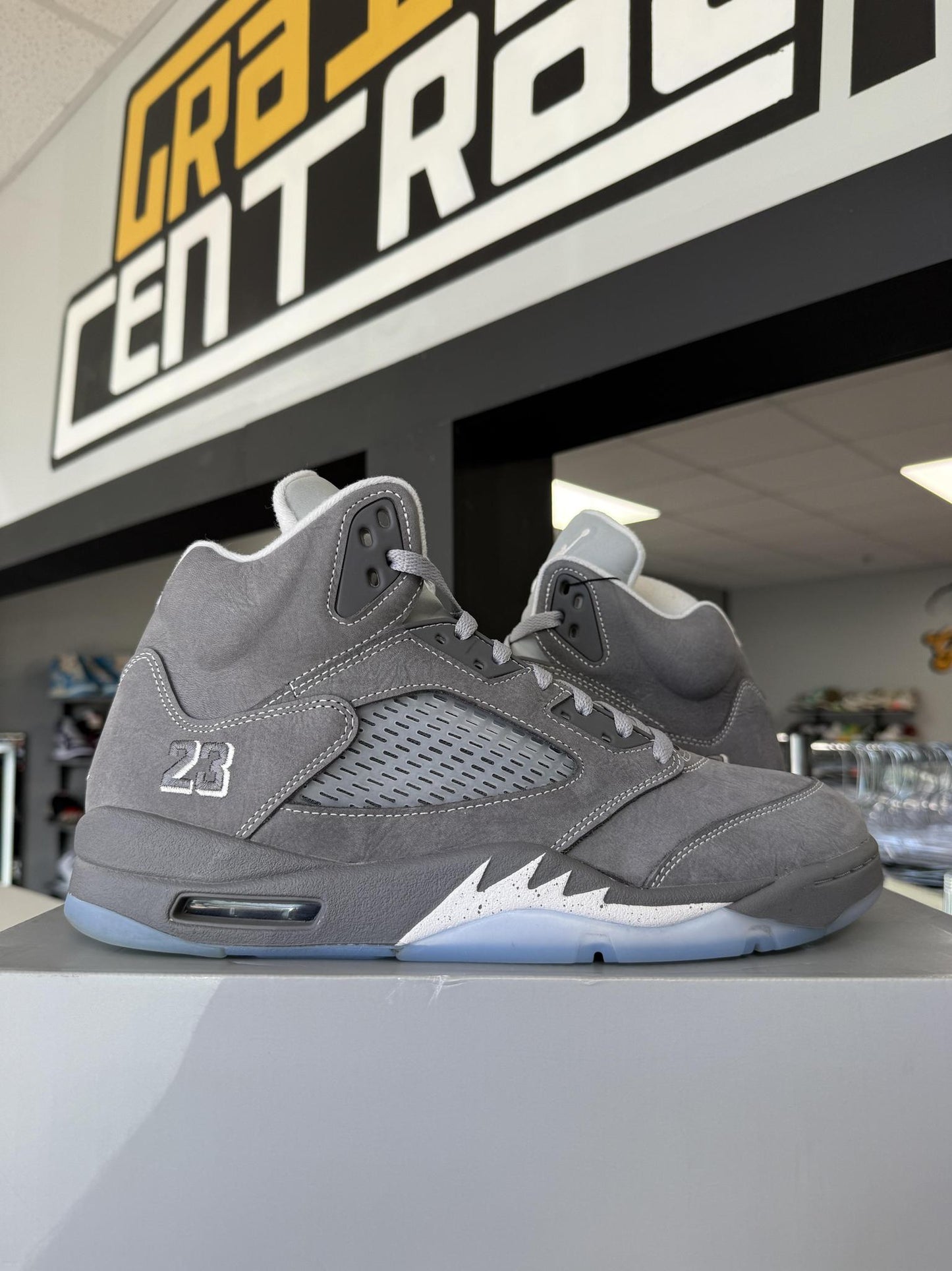 Jordan 5 Wolf Grey Used Size 12
