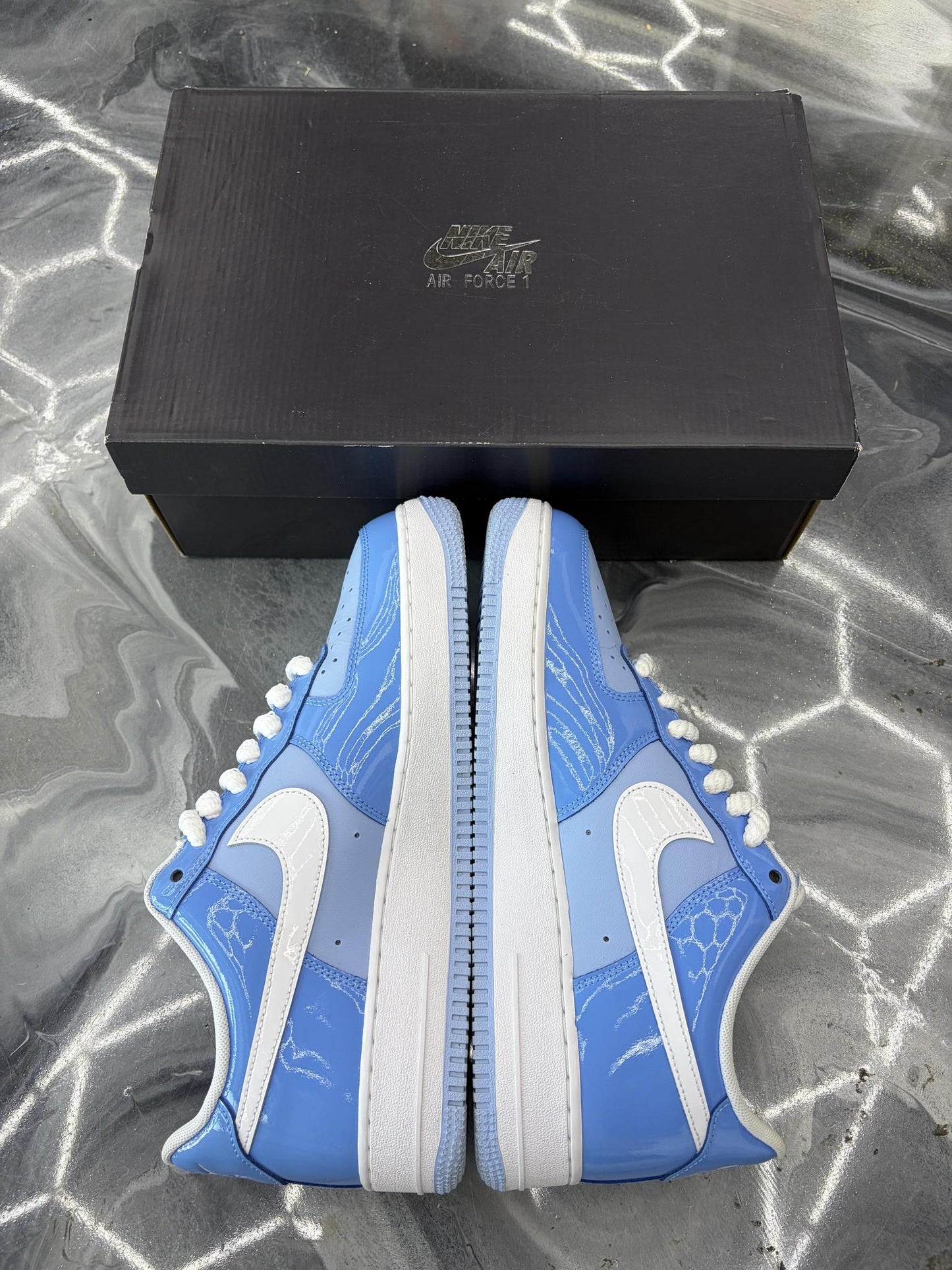 Nike Air Force 1 "Psychic Blue" Used Size 10