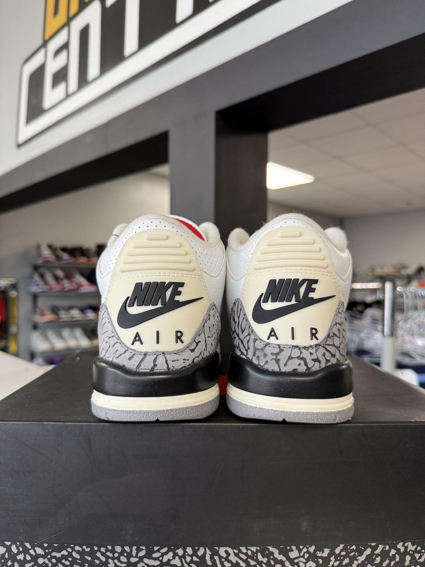 Jordan 3 "White Cement Reimagined" Used Size 6Y/7.5W