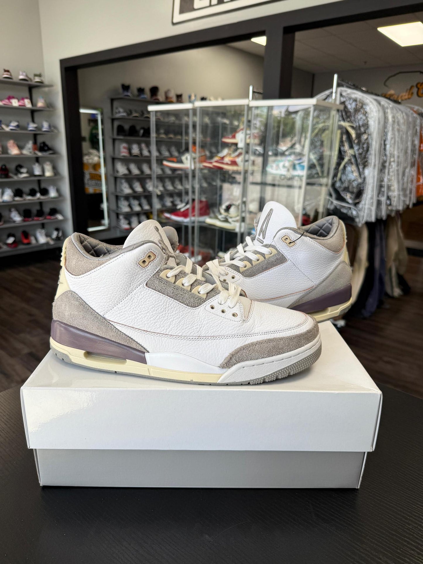 Jordan 3 x A Ma Maniere "Raised By Women" Used Size 13