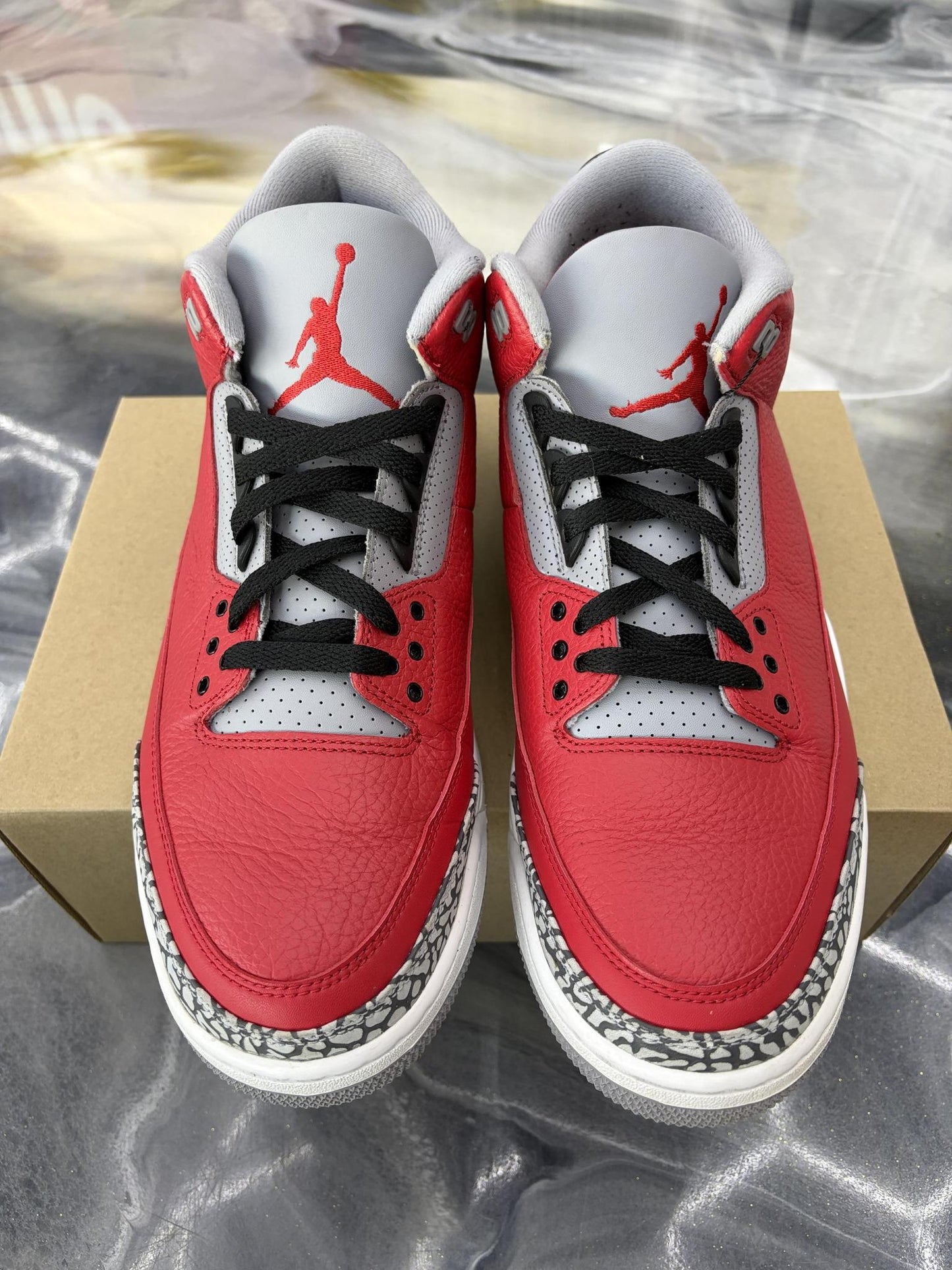 Jordan 3 "Unite" Used Size 14