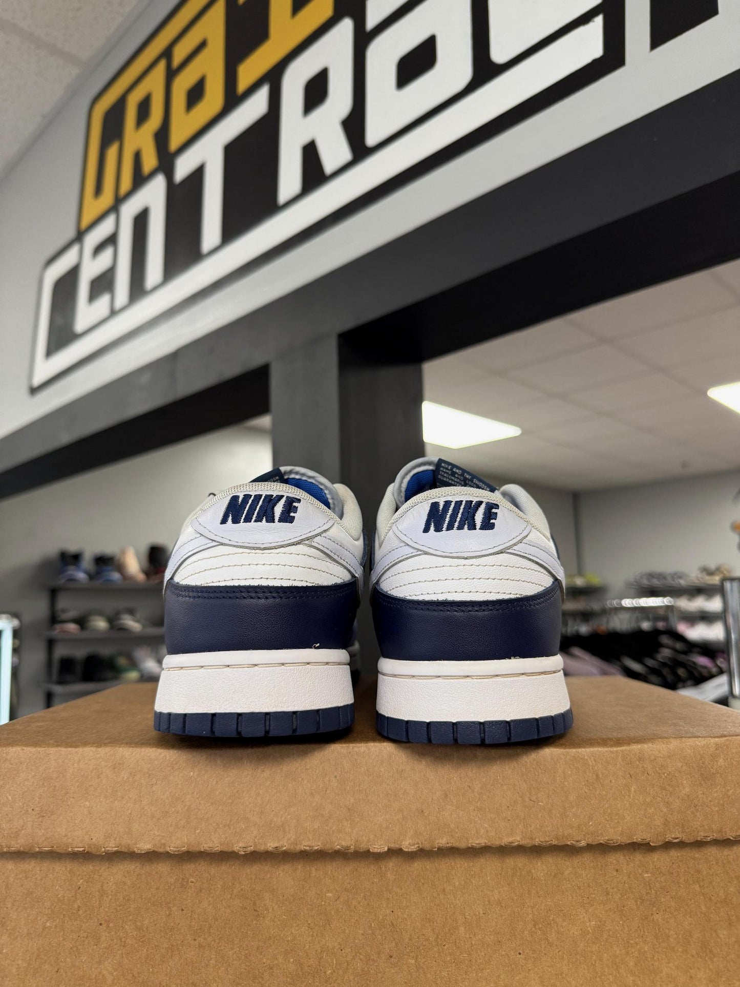 Nike Dunk Low "Game Royal Navy" Used Size 11.5
