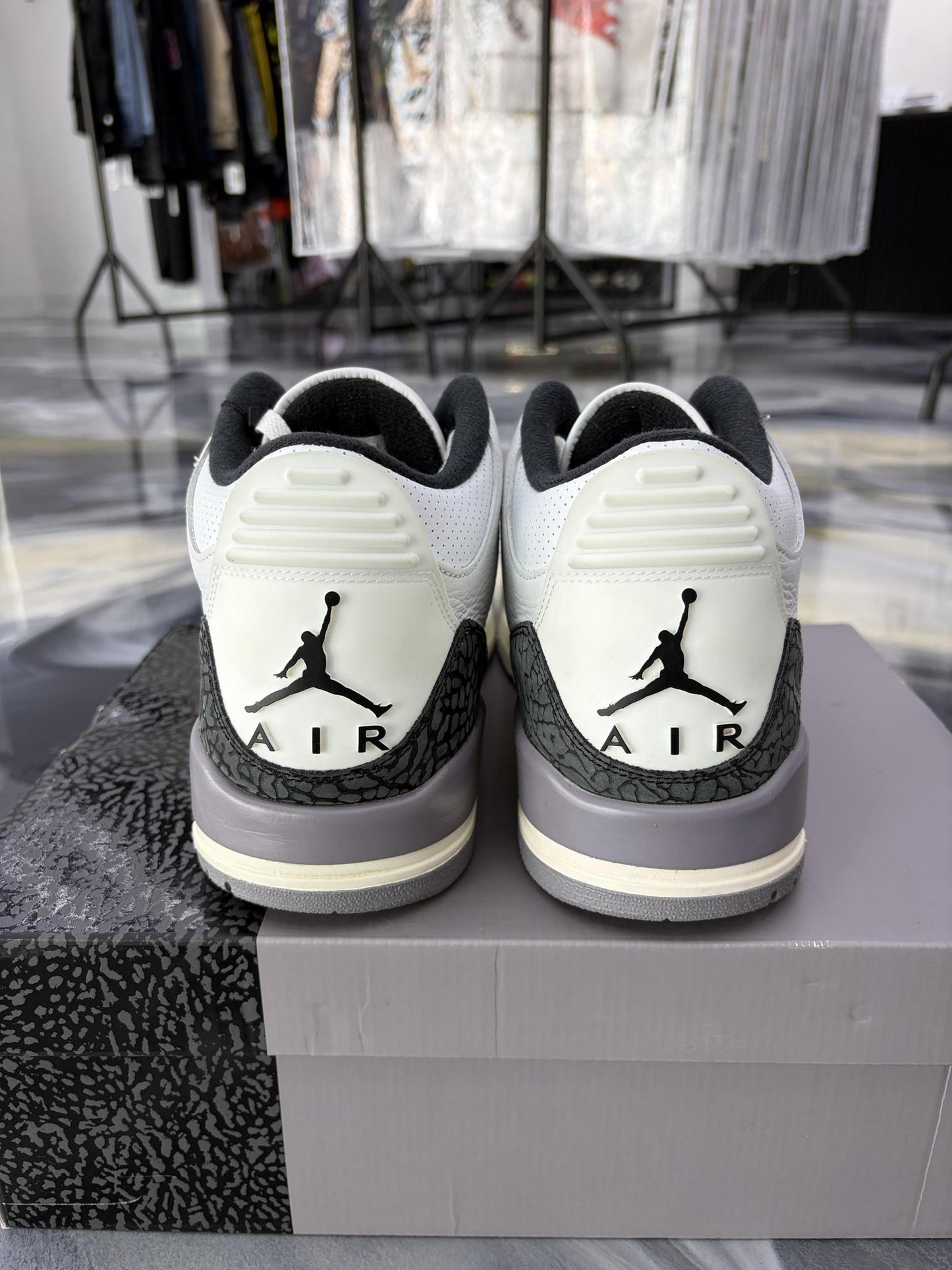 Jordan 3 "Cement Grey" Used Size 12