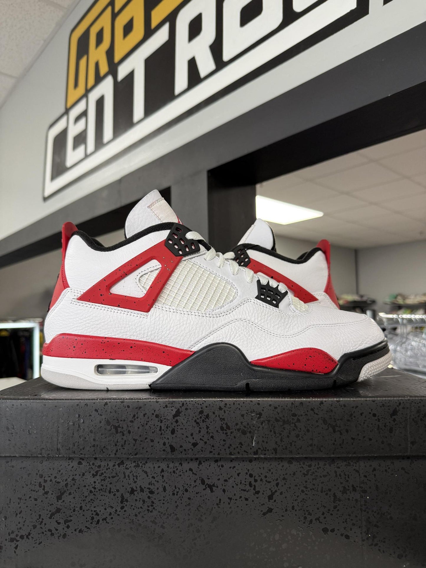 Jordan 4 "Red Cement" Used Size 12.5