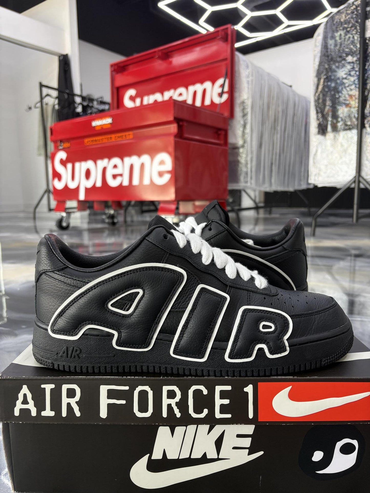 Nike Air Force 1 CPFM "Black" Used Size 12.5