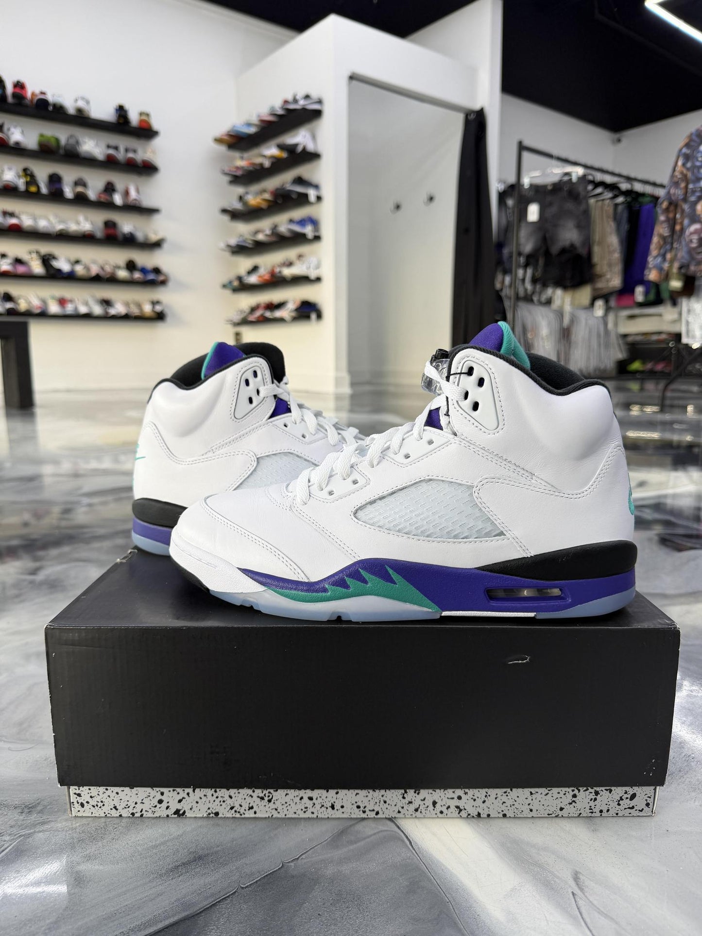 Jordan 5 "Grape" Used Size 11