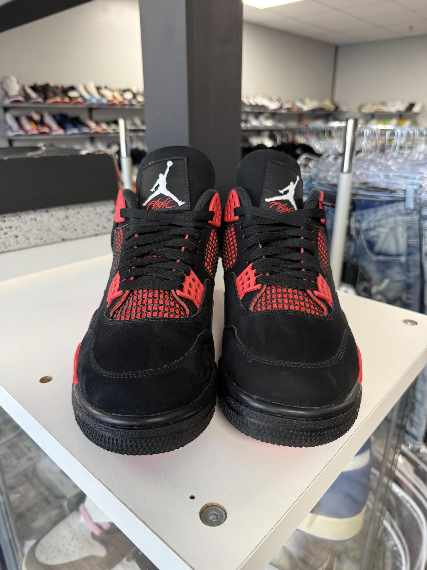Jordan 4 "Red Thunder" Used Size 11.5