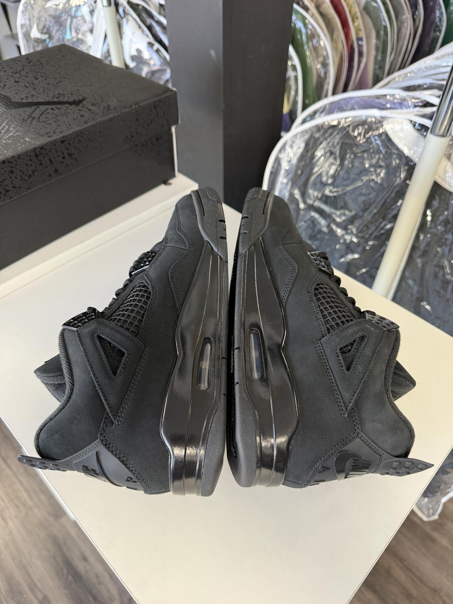 Jordan 4 "Black Cat" Used Size 9