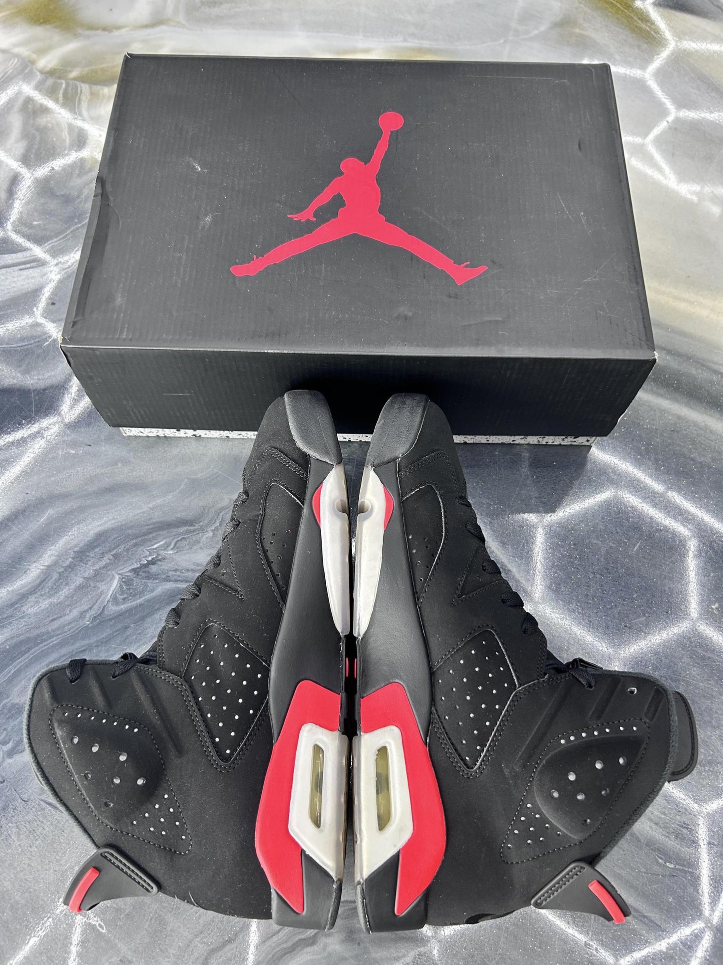 Jordan 6 "Black Infrared" Used Size 10.5