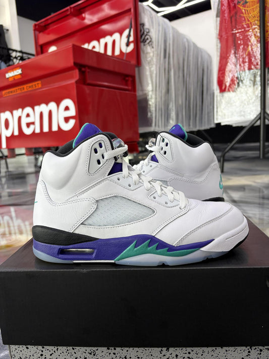 Jordan 5 "Grape" Used Size 9