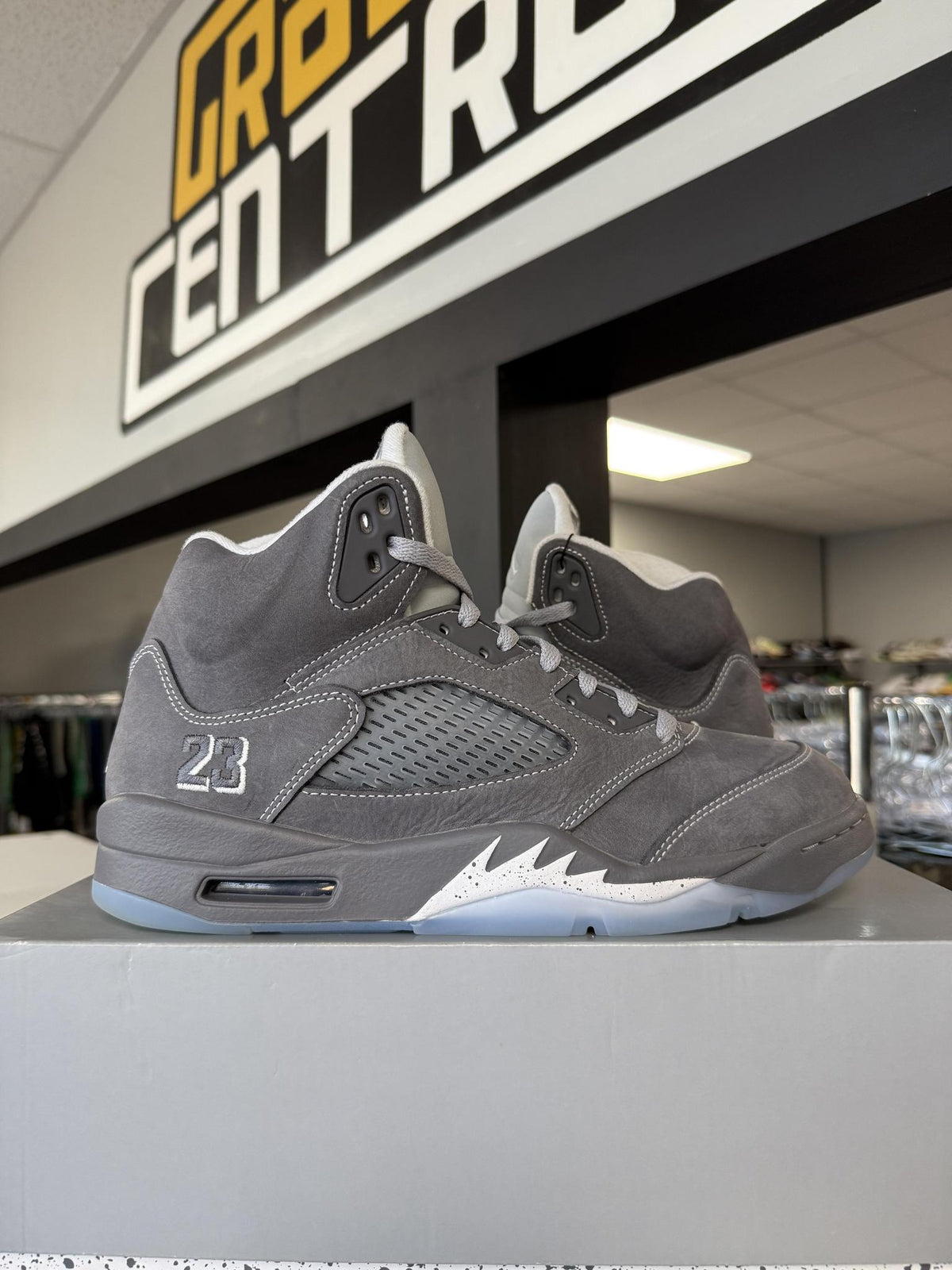 Jordan 5 "Wolf Grey" Used Size 10
