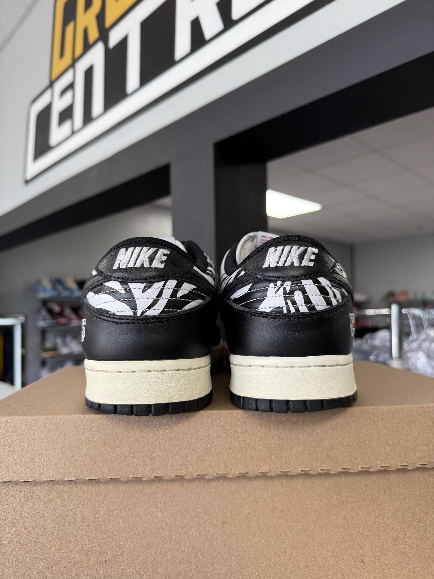 Nike Dunk Low SB "Quartersnacks" Used Size 12