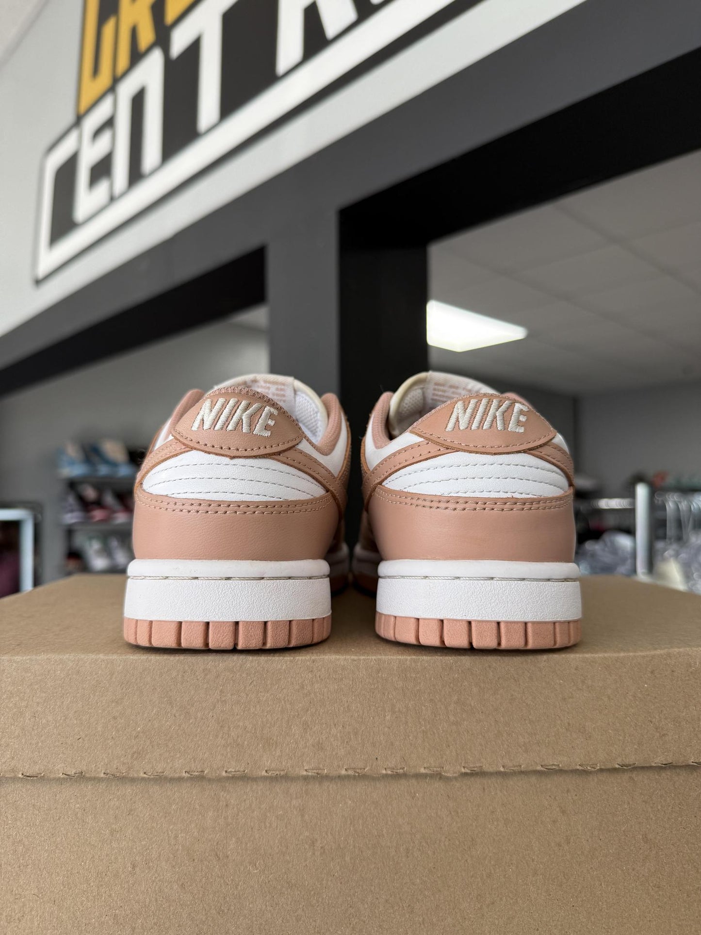 Nike Dunk Low "Rose Whisper" Used Size 7Y/8.5W