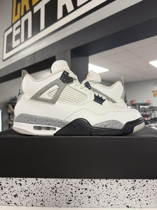 Jordan 4 "White Cement" Used Size 11.5