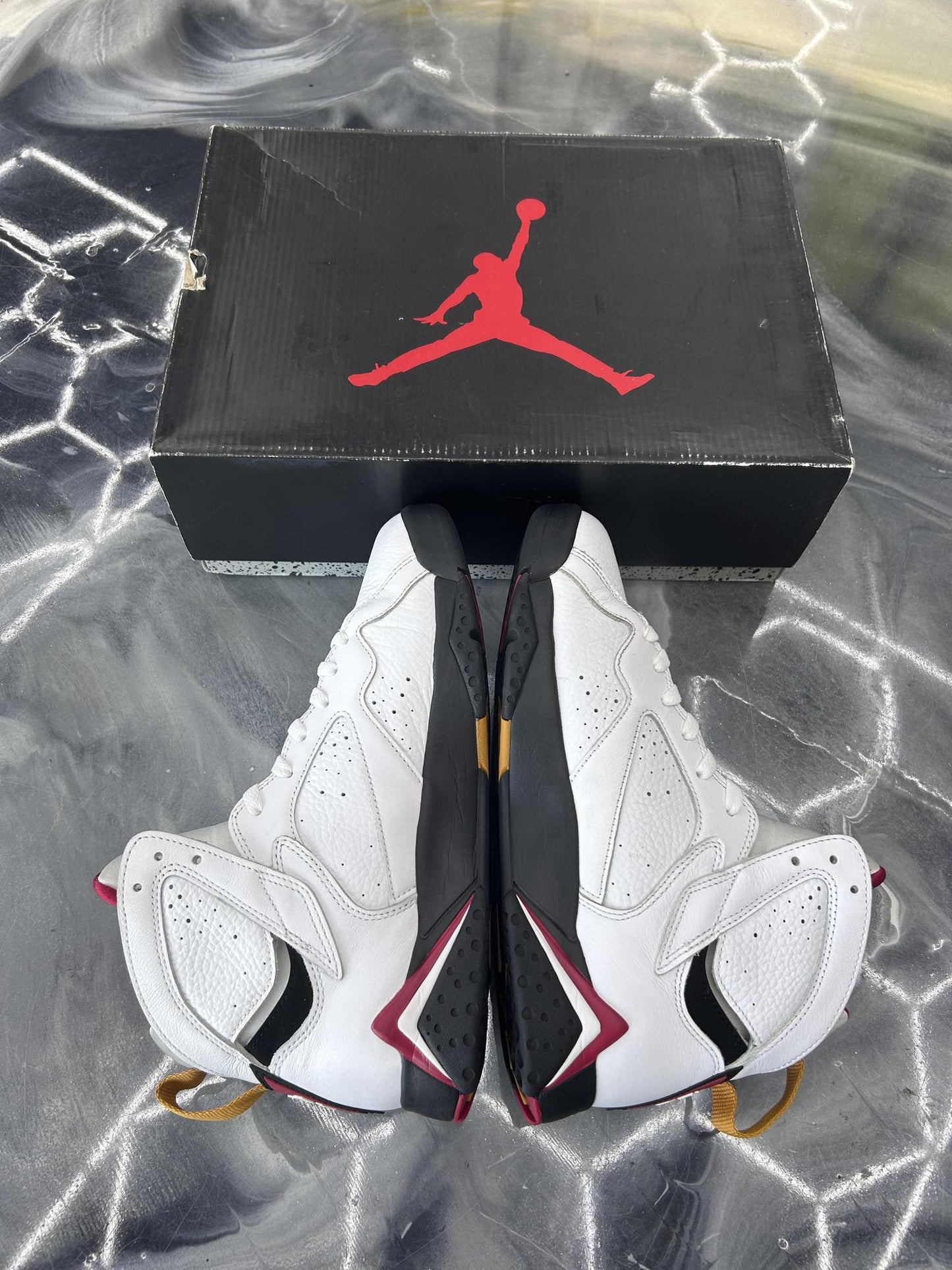 Jordan 7 "Cardinal" Used Size 9.5