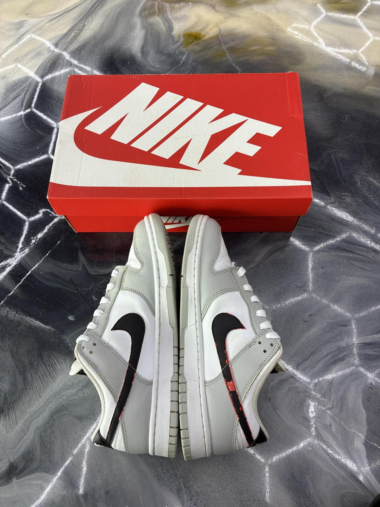 Nike Dunk Low "Lottery Grey" Used Size 9