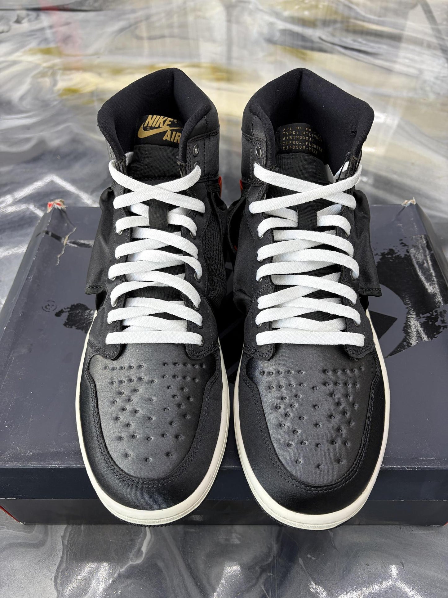 Jordan 1 "Utility Black" Used Size 13