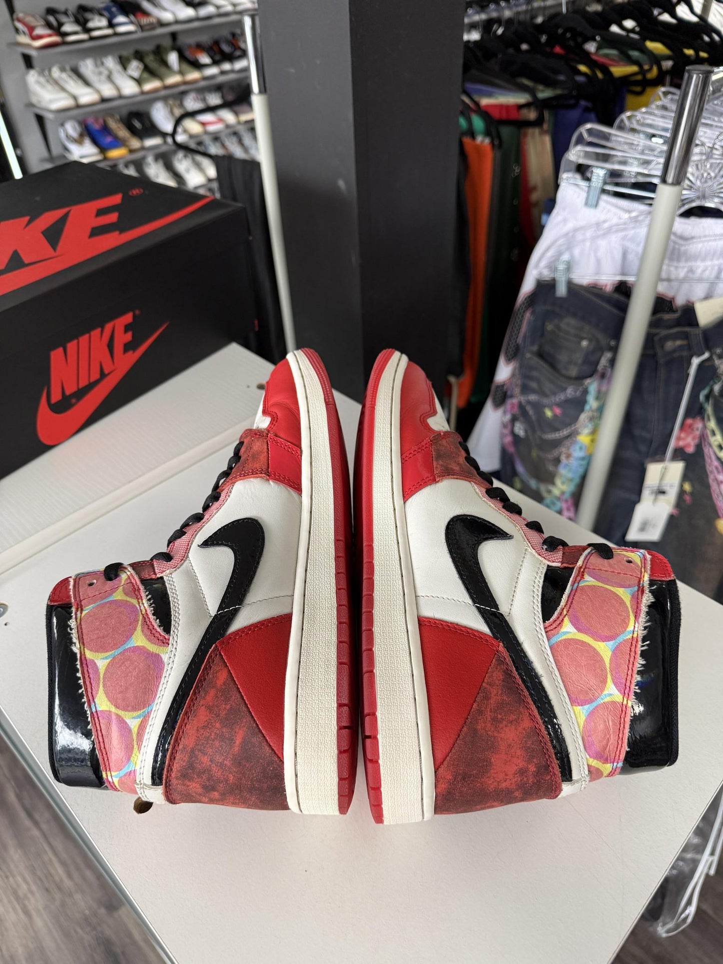 Jordan 1 "Across The Spiderverse" Used Size 11.5